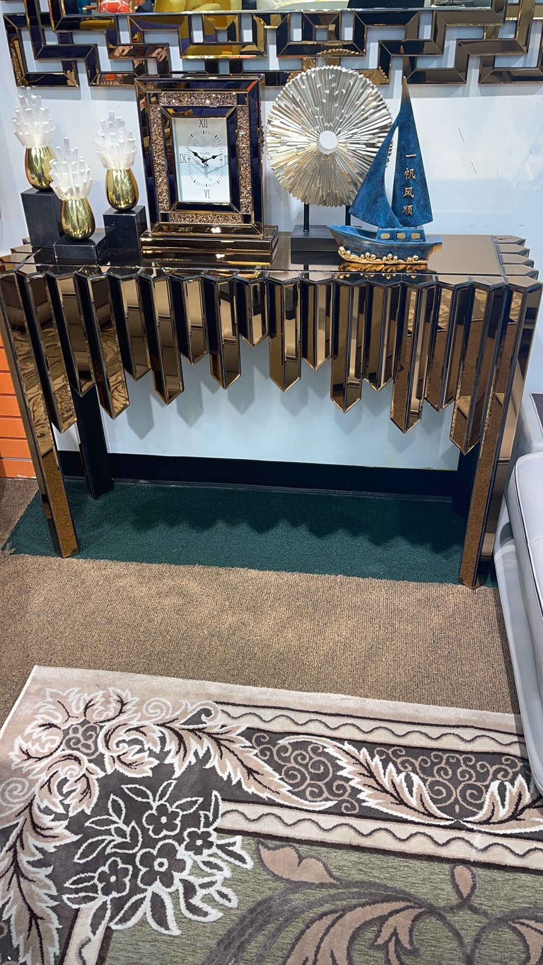 G-M Porch Mirror and Console