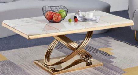 Square Marble Top Coffee Table