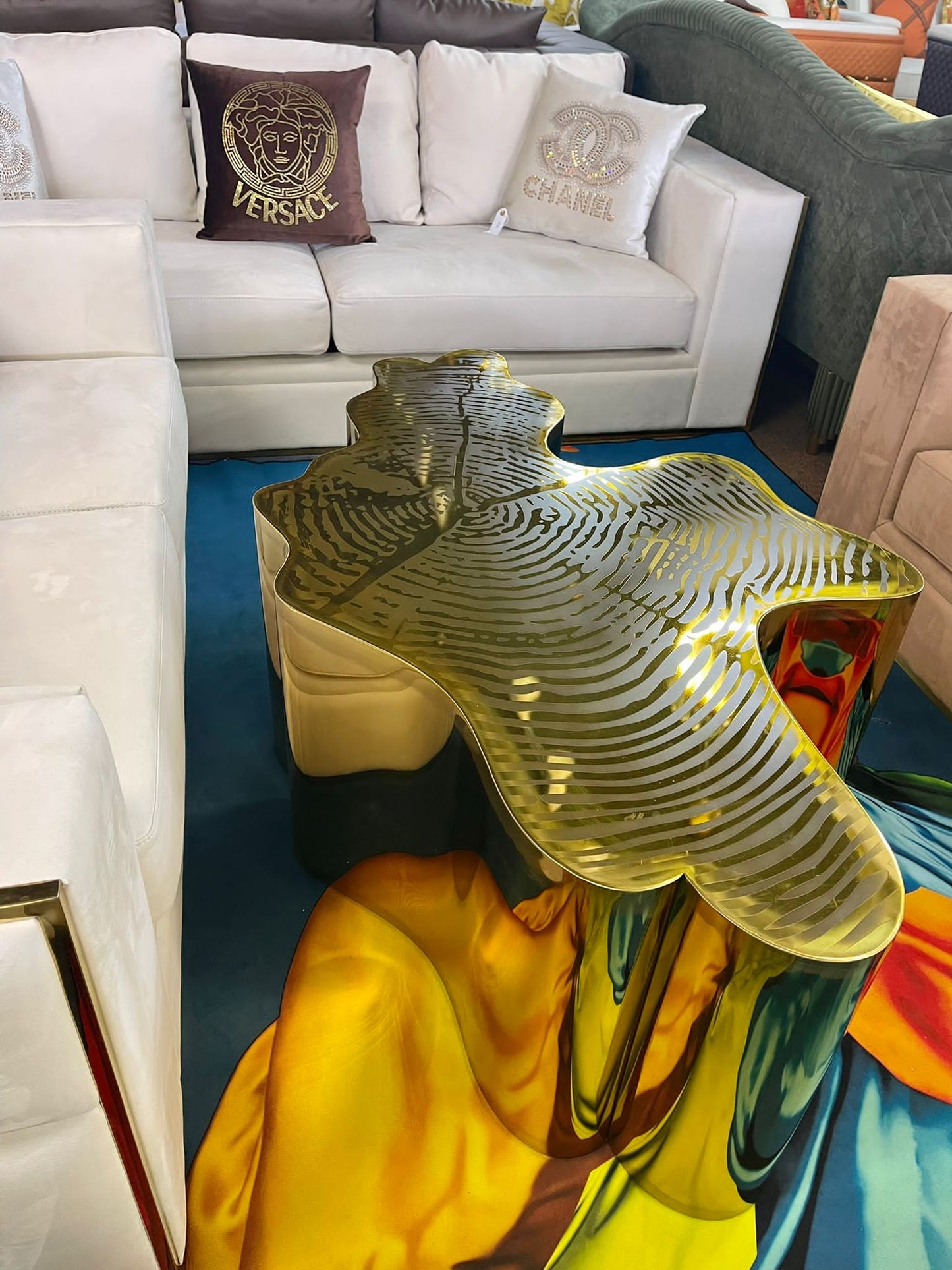 Abstract Shaped Coffee Table