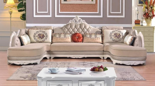 Cream Royal Sectional Sofa