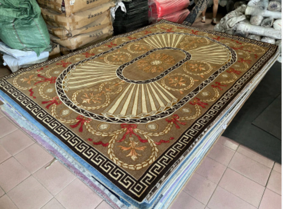 Brown Accent Rug