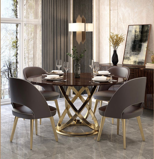 ROUND MODERN DINING TABLE