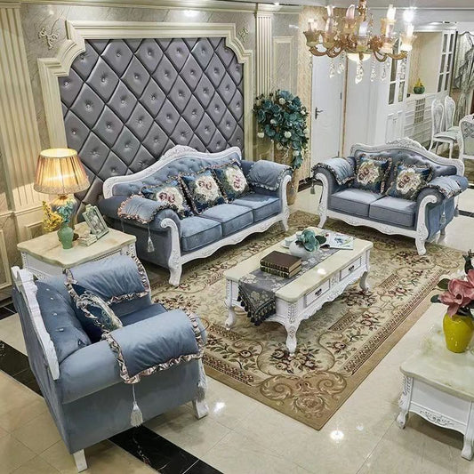 Blue Royal living room set