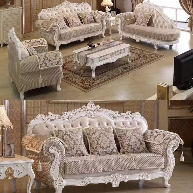 Cream Royal Living Room Set