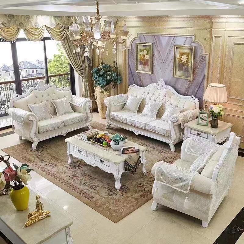 G-LR Cream Royal Living Room Set