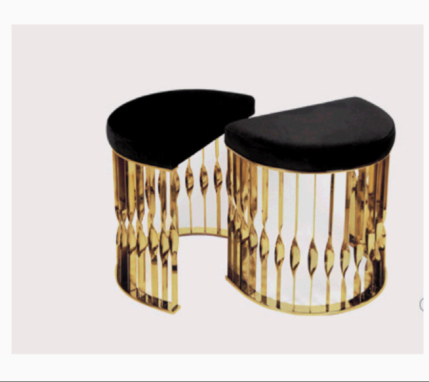 GOLDEN ACCENT SIDE STOOL