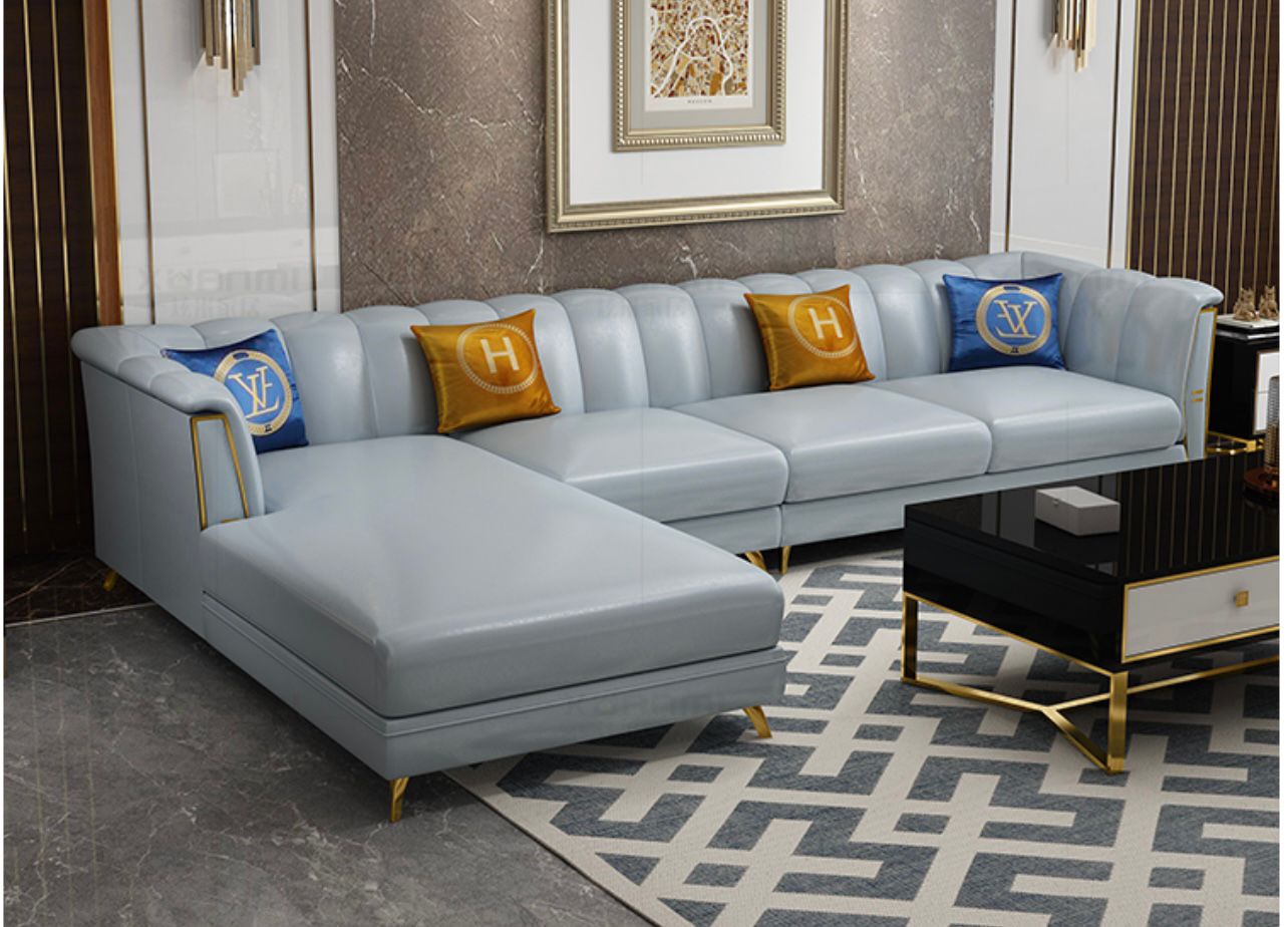 Blue Cobalt Sectional sofa