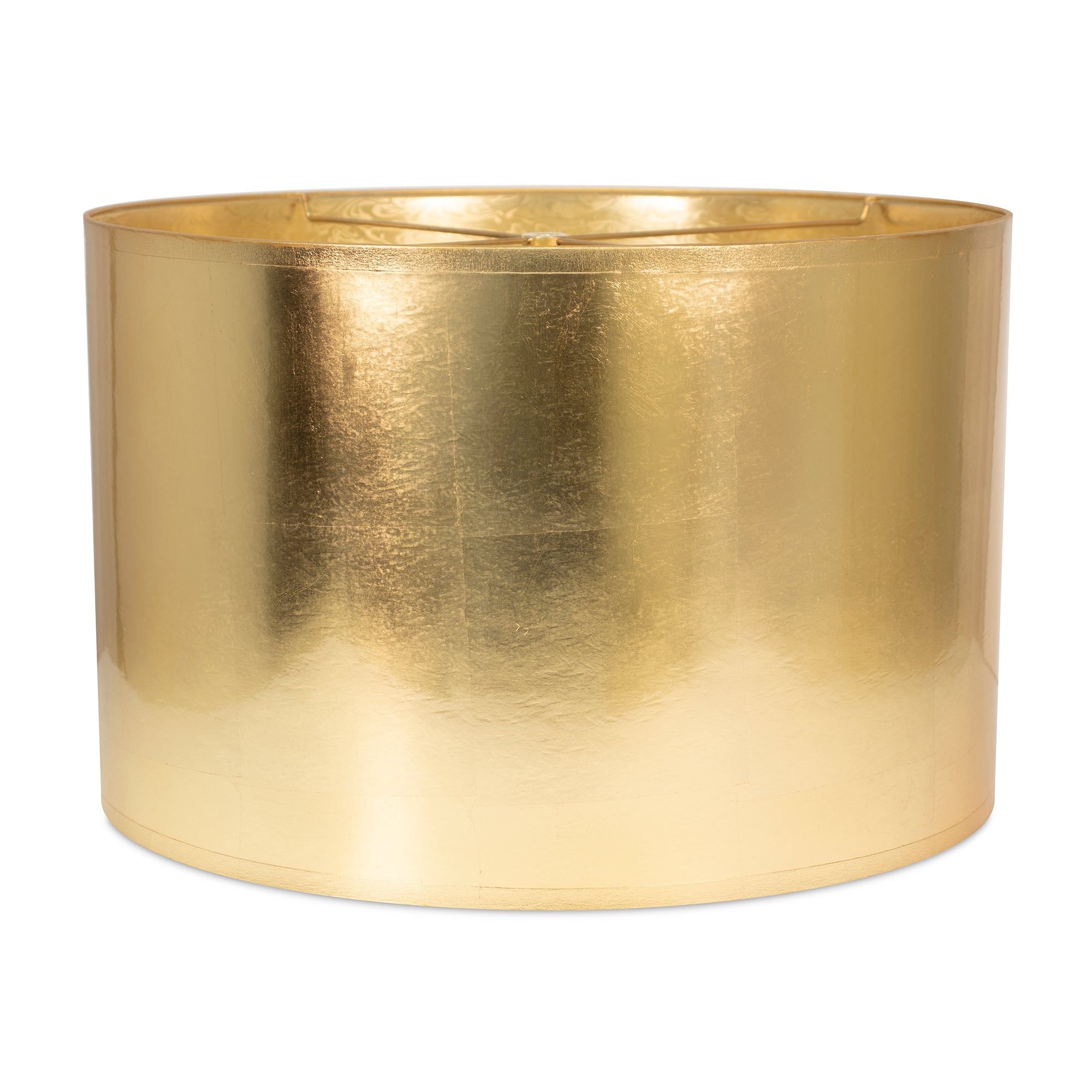 Couture 19 x 19 x 12" Round Gold Foil Shade