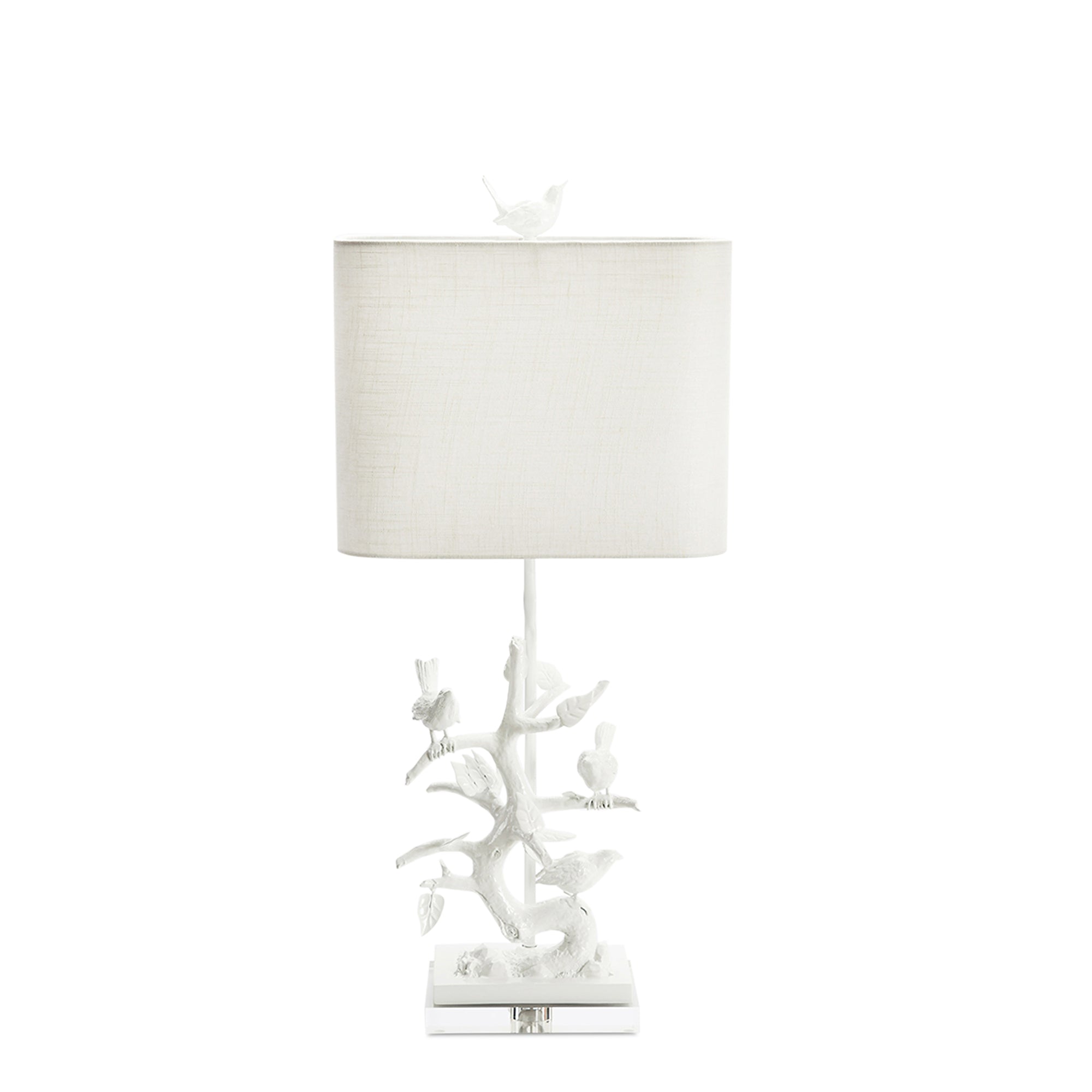 Couture Bird on Branch Table Lamp