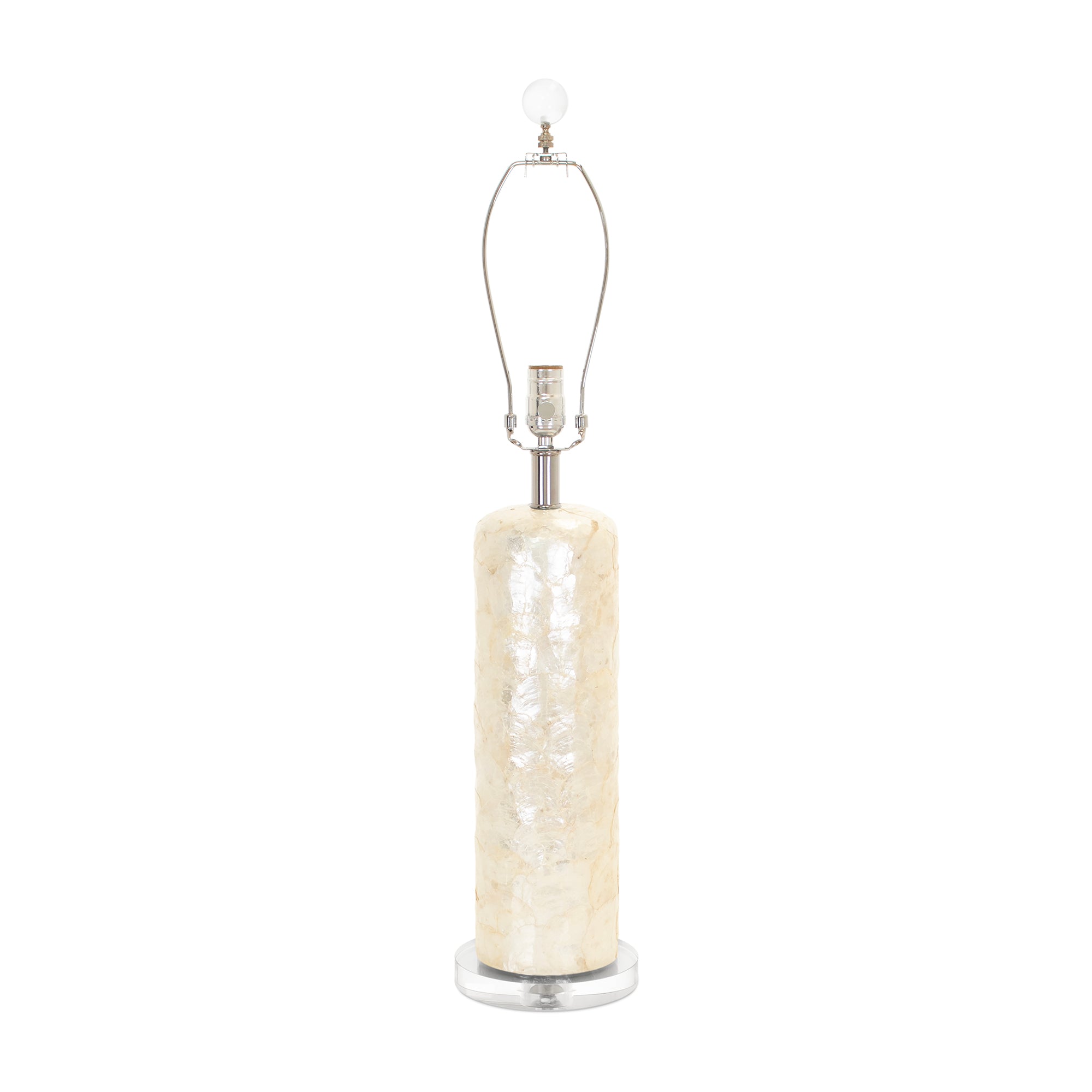 Couture 31.5" Cylindre Table Lamp - Capez (Base,Harp,Finial)