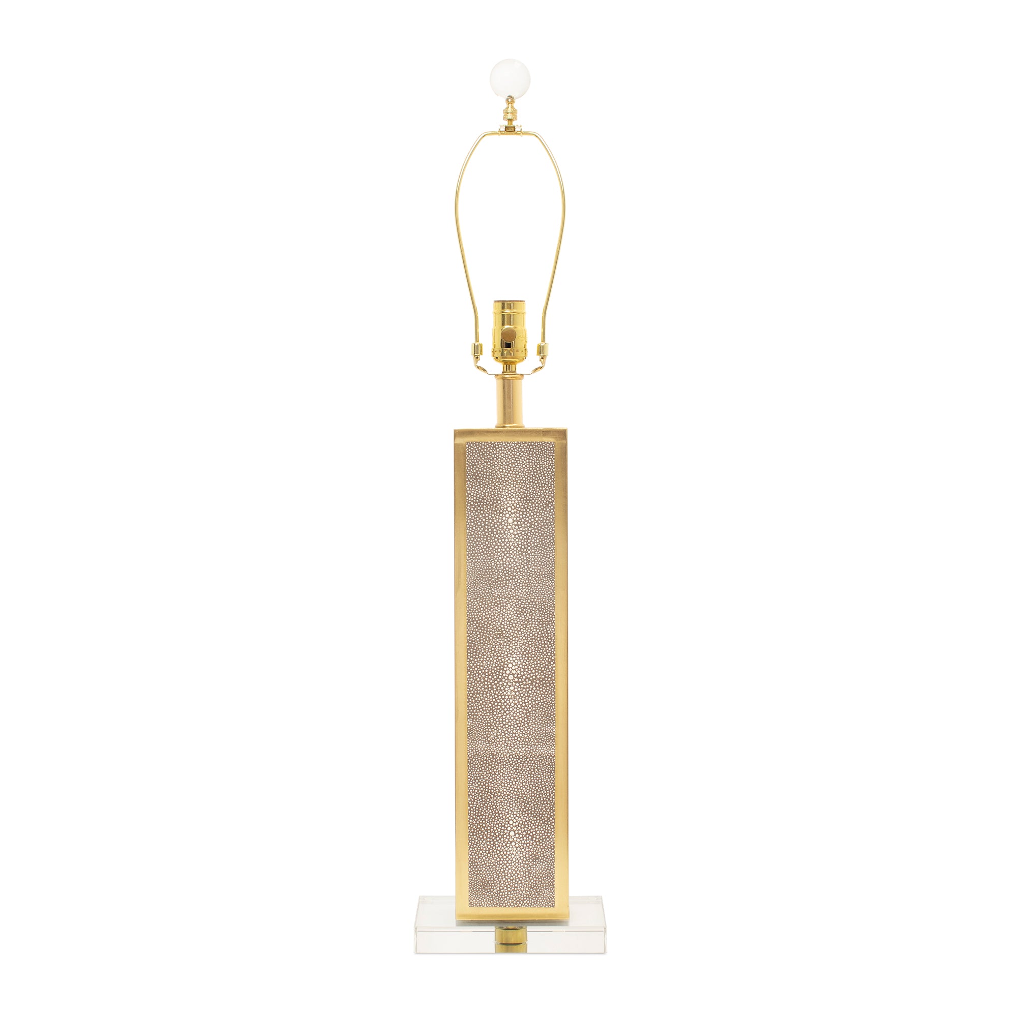 Couture 31.5" H Blair Table Lamp Base - Shagreen (Base,Harp,Finial only)