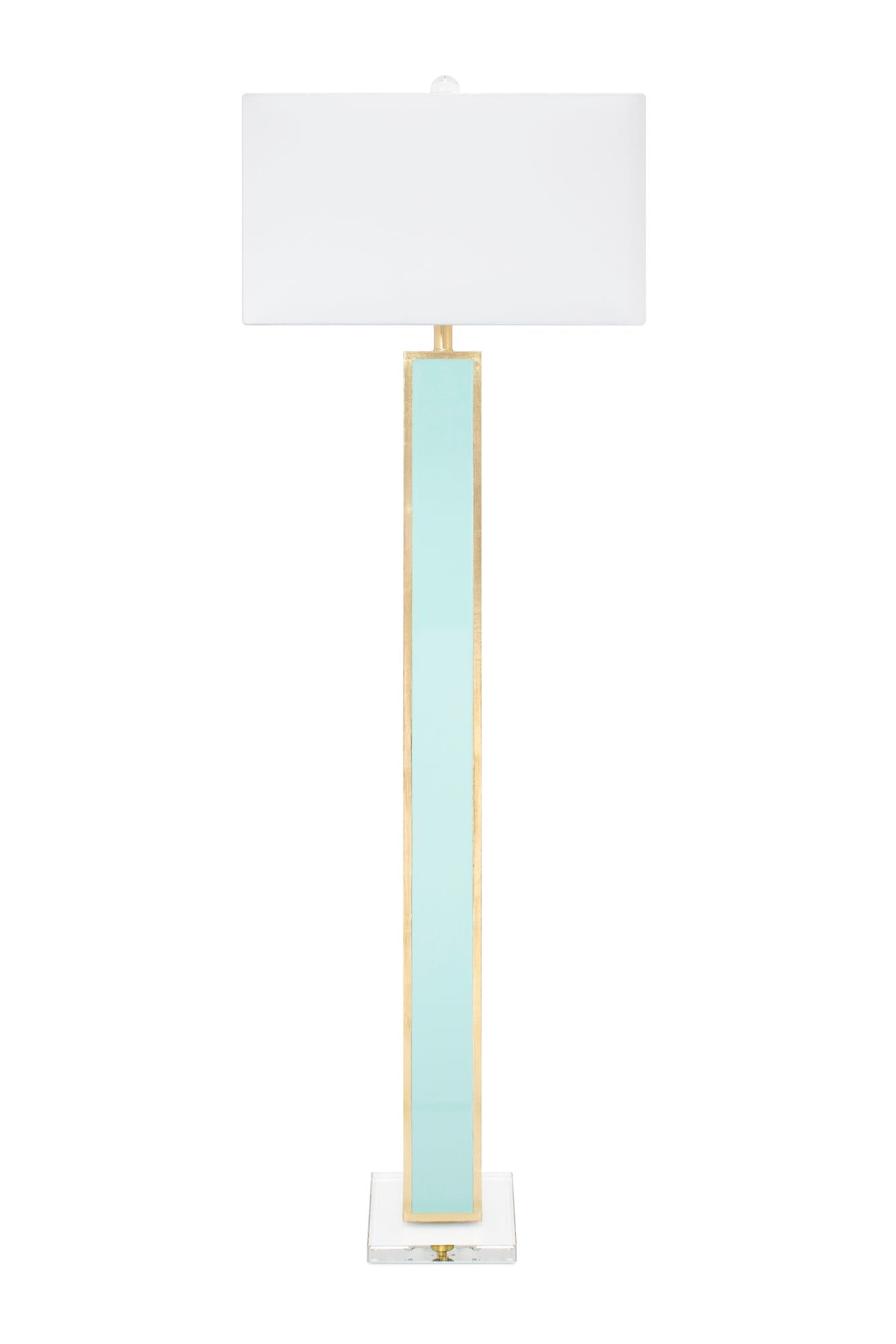 Couture 65" Blair Floor Lamp - Mint