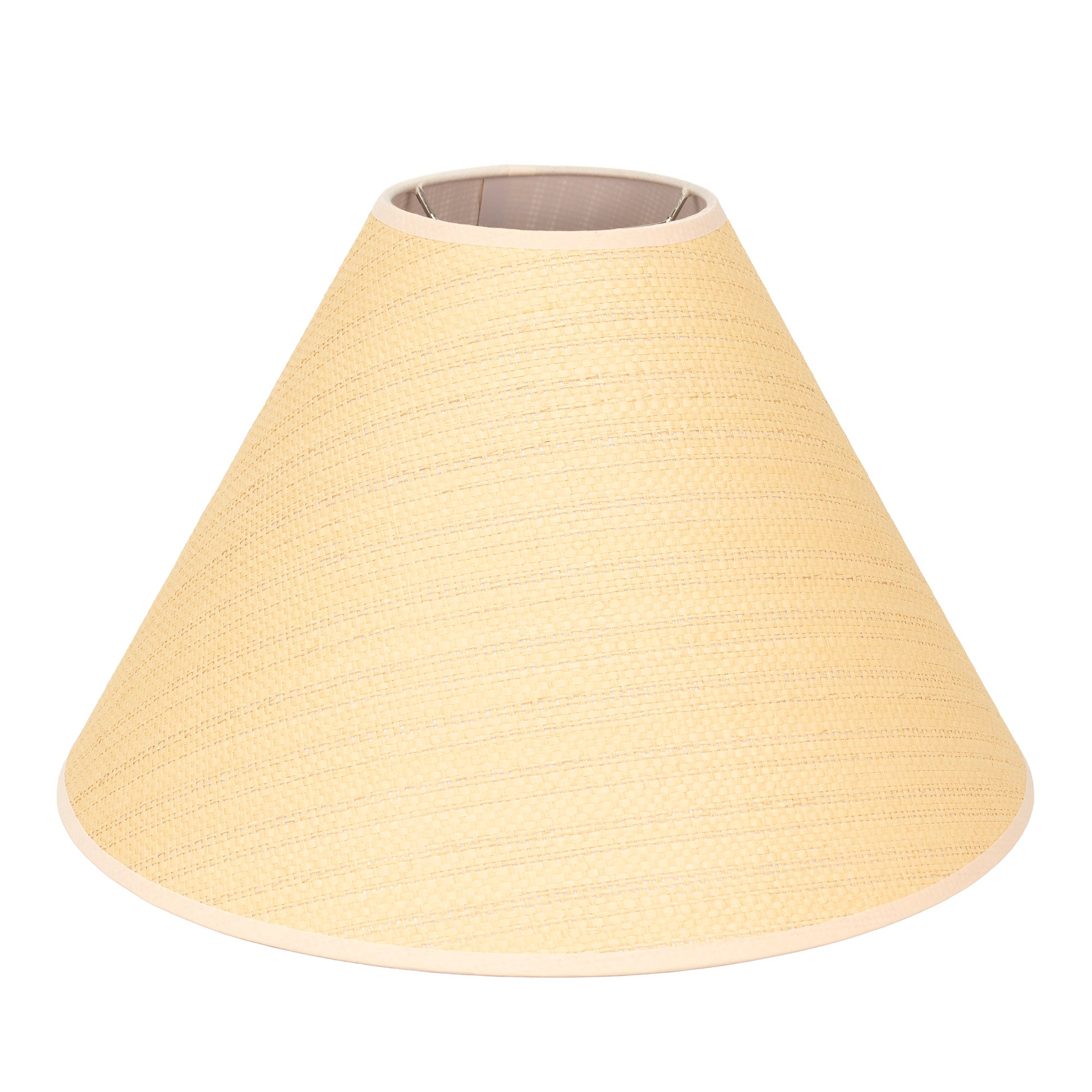 Couture 6x18x12 HB Woven Shade, Natural Lining White Lining