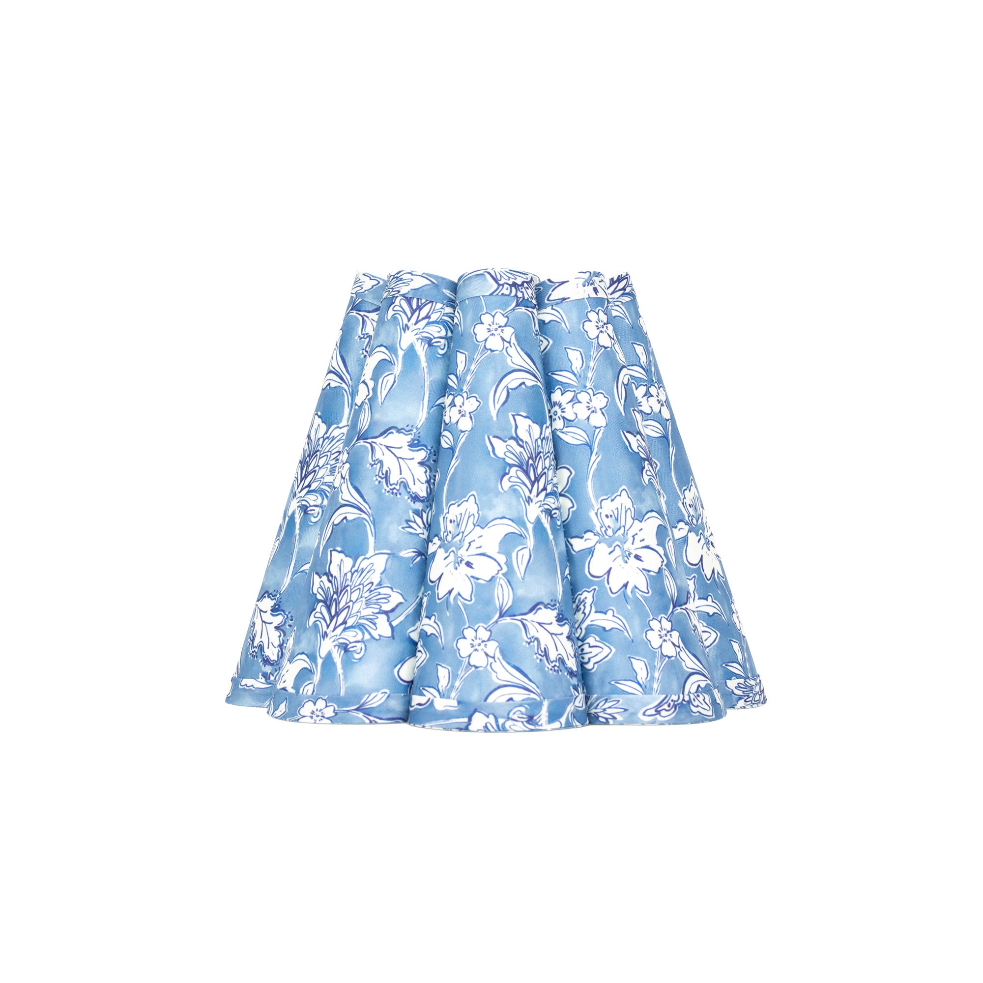 Couture 4.5x9x6"H Scalloped Print Shade