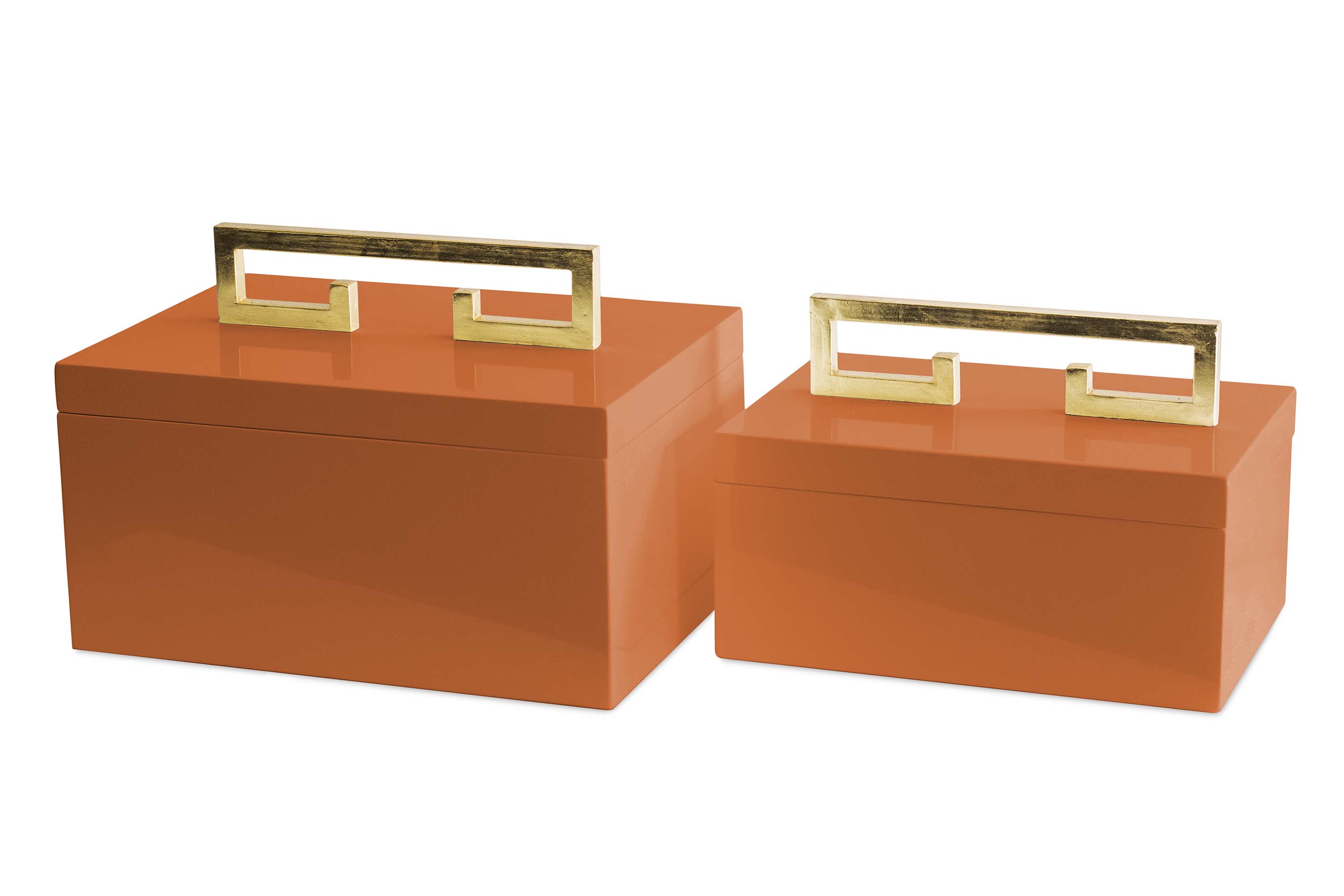 Couture Avondale Boxes [Set of 2] Orange