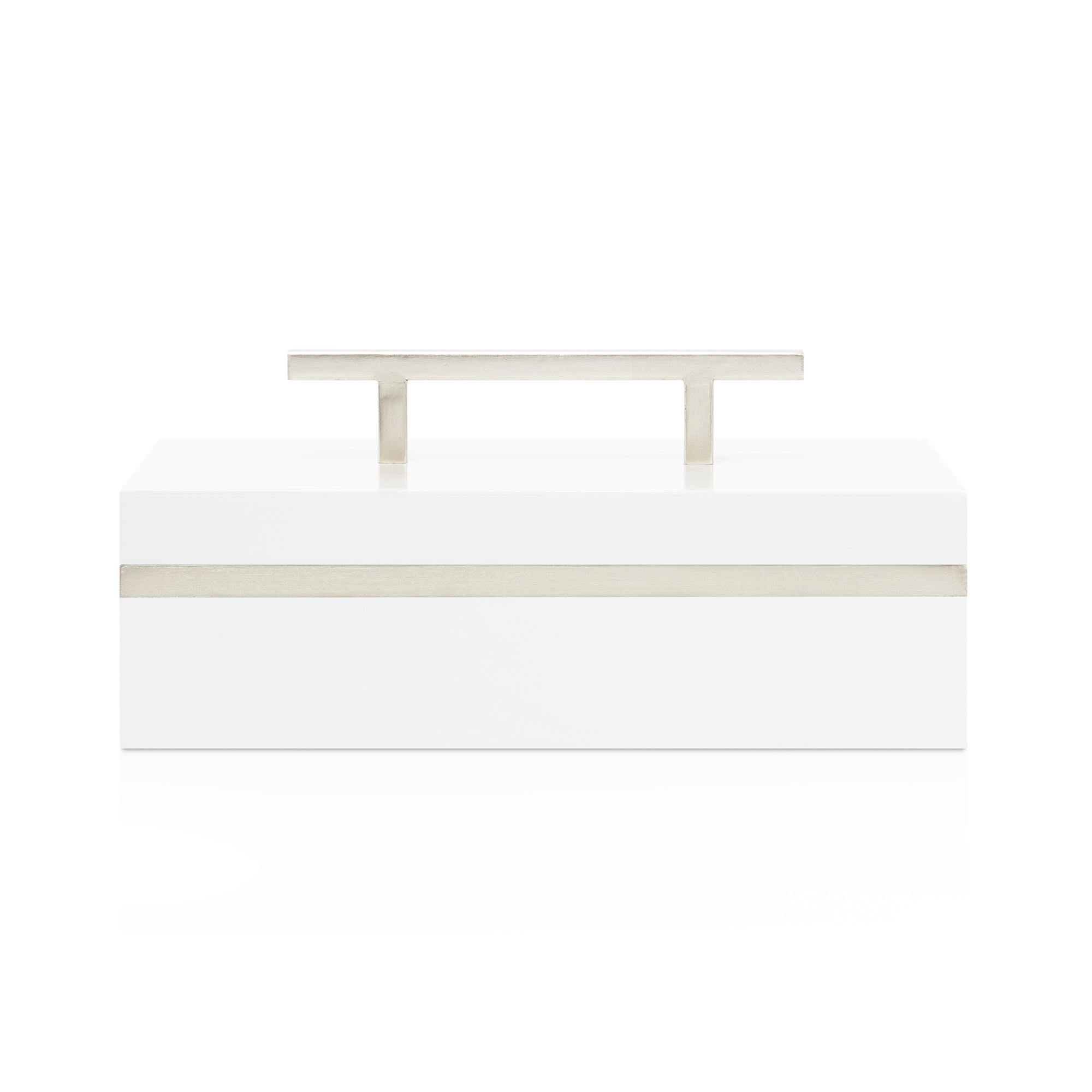Couture Blair Box - White and Silver (Single)