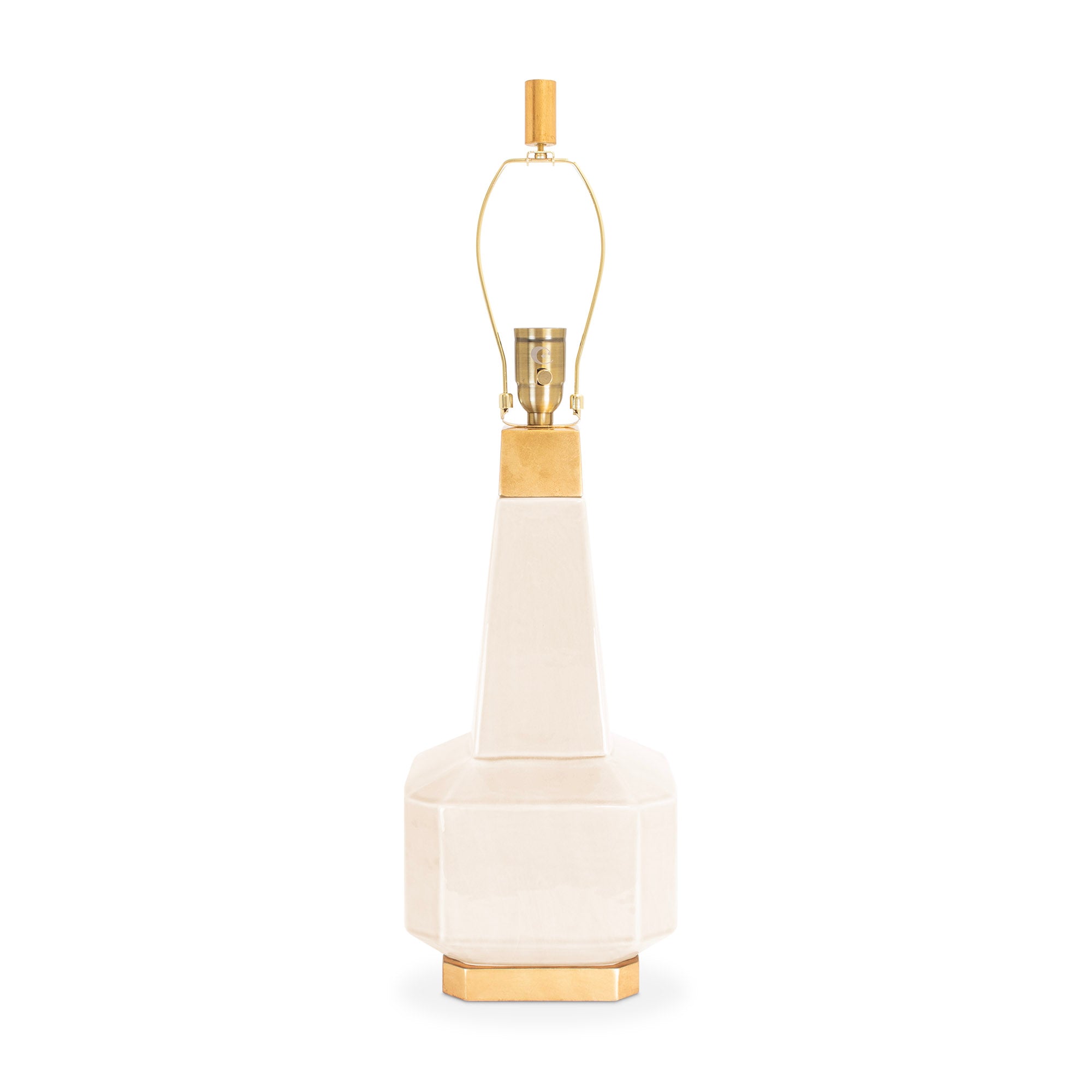 Couture Blythe Table Lamp Cream (Base/Harp/Finial)