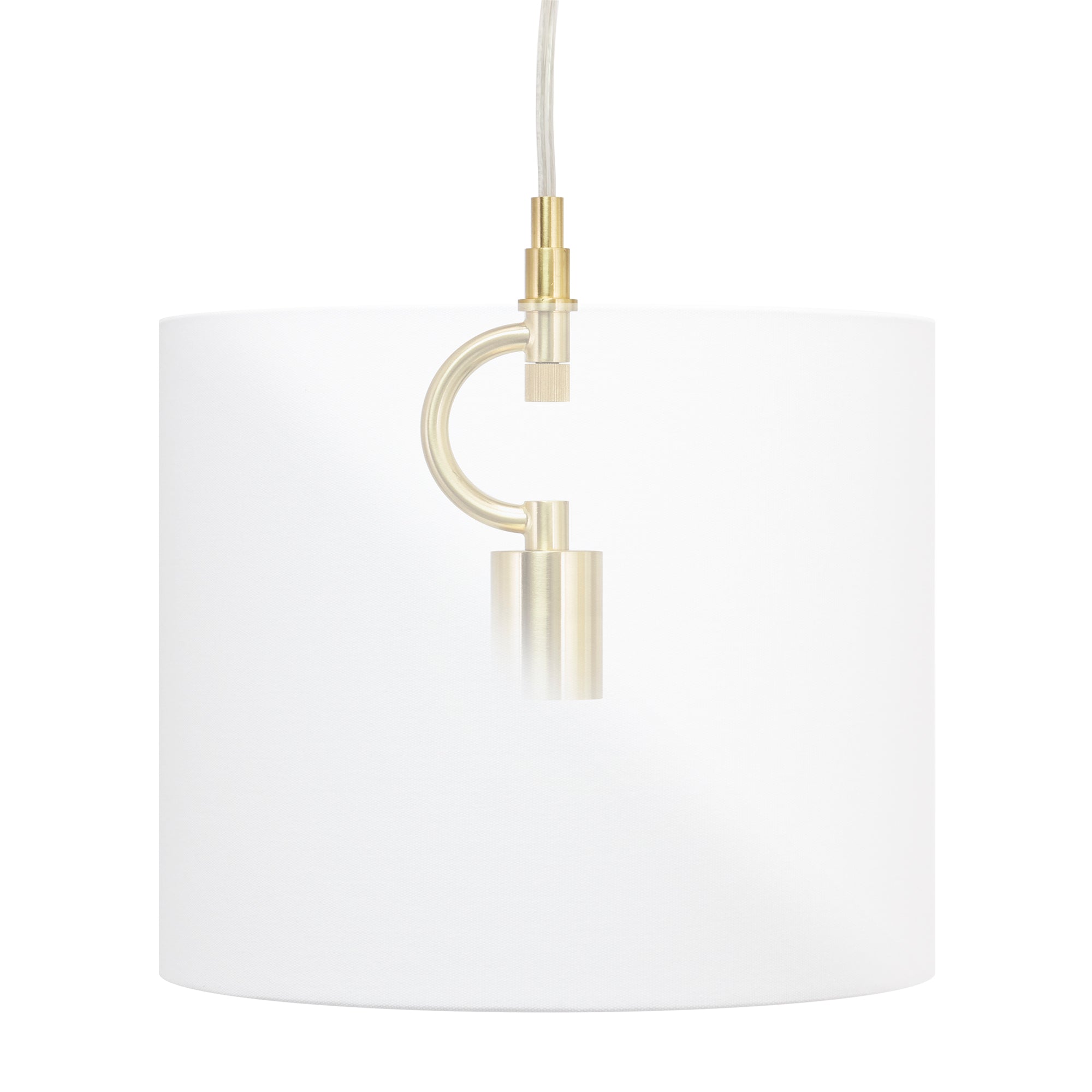 Couture Brushed Brass Pendant Kit with Canopy