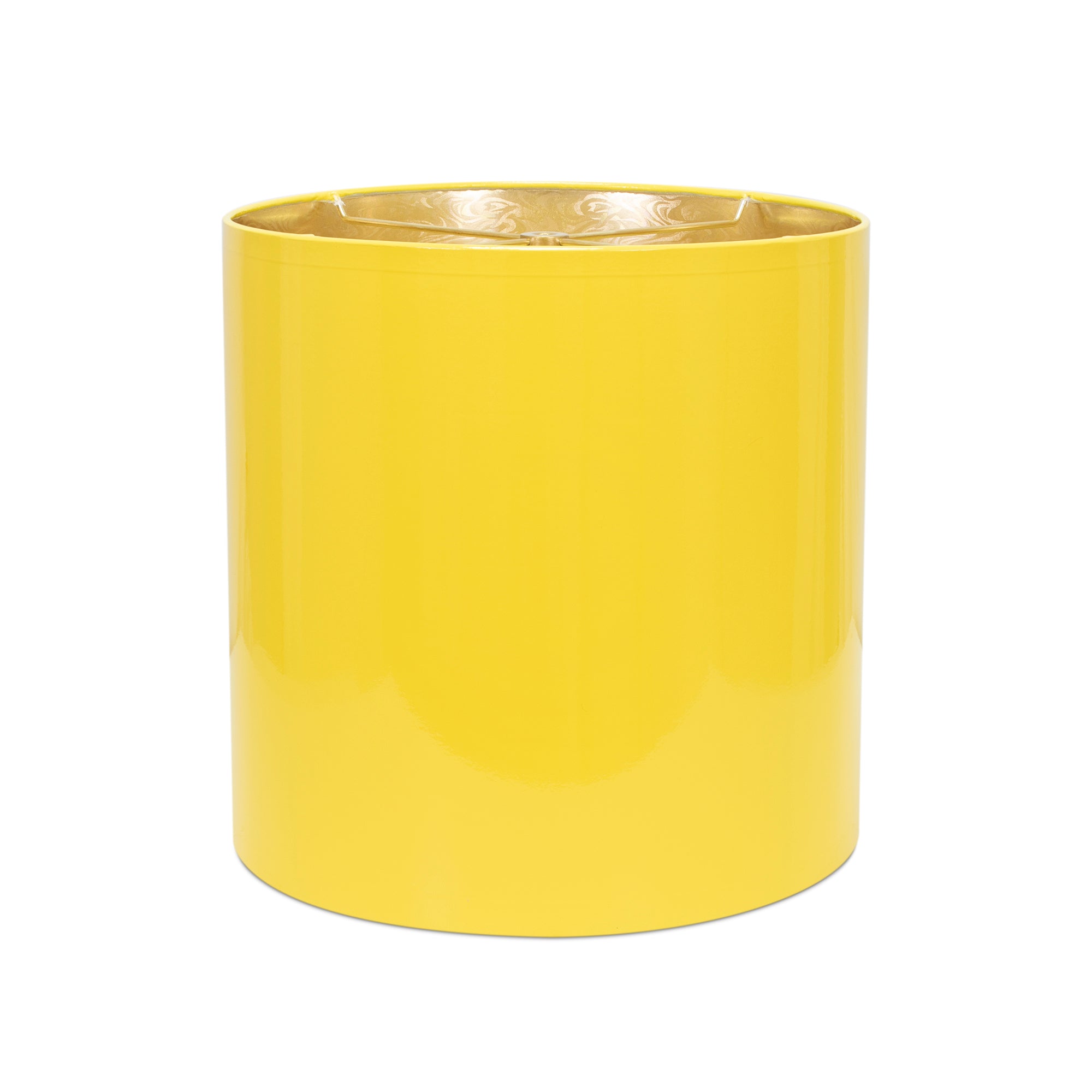Couture Canary Yellow Lacquer Shade with Gold Lining