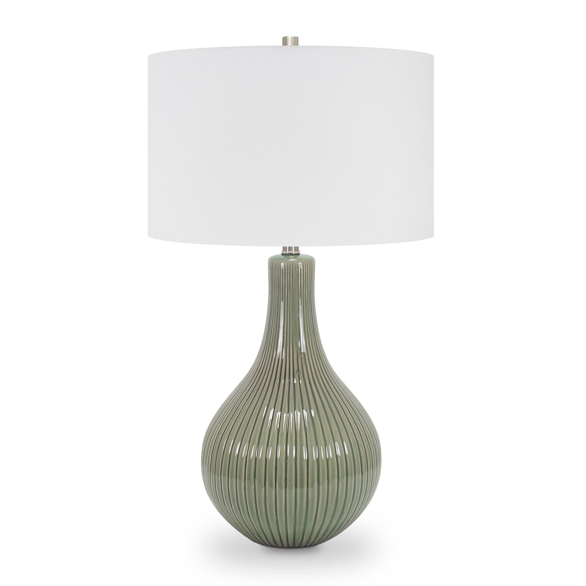 Couture Celadon Liza Table Lamp- with 16x16x10 shade with diffuser