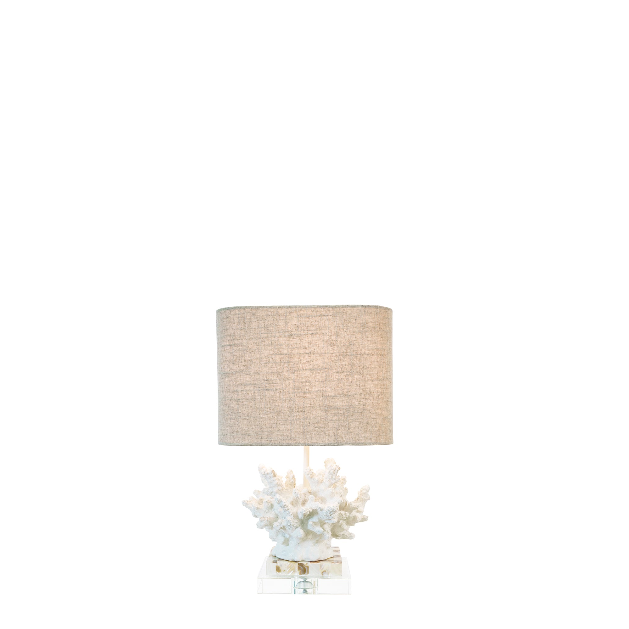 Couture Wayfarer Coral Table Lamp