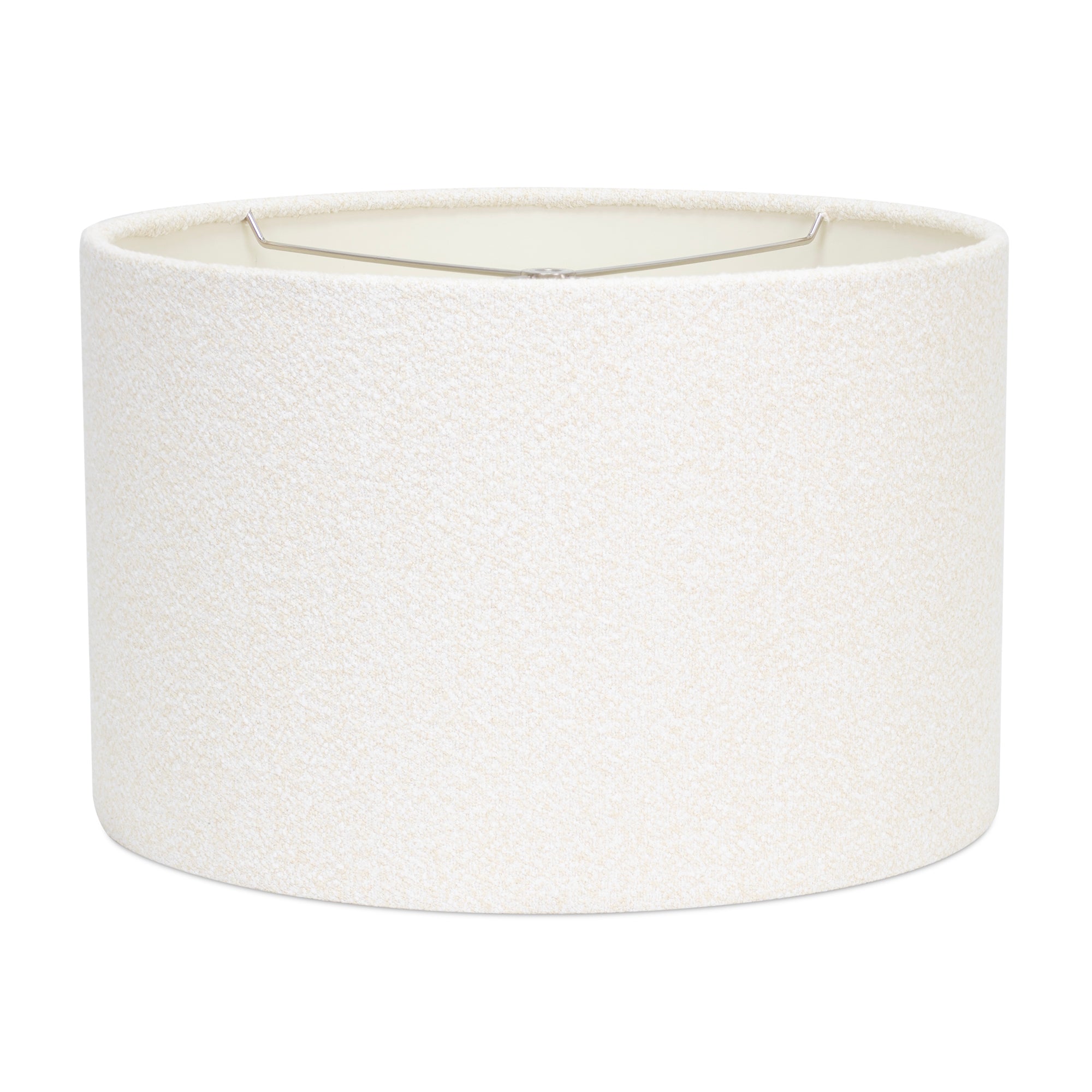 Couture 16x16x10"H Cream Boucle Lamp Shade