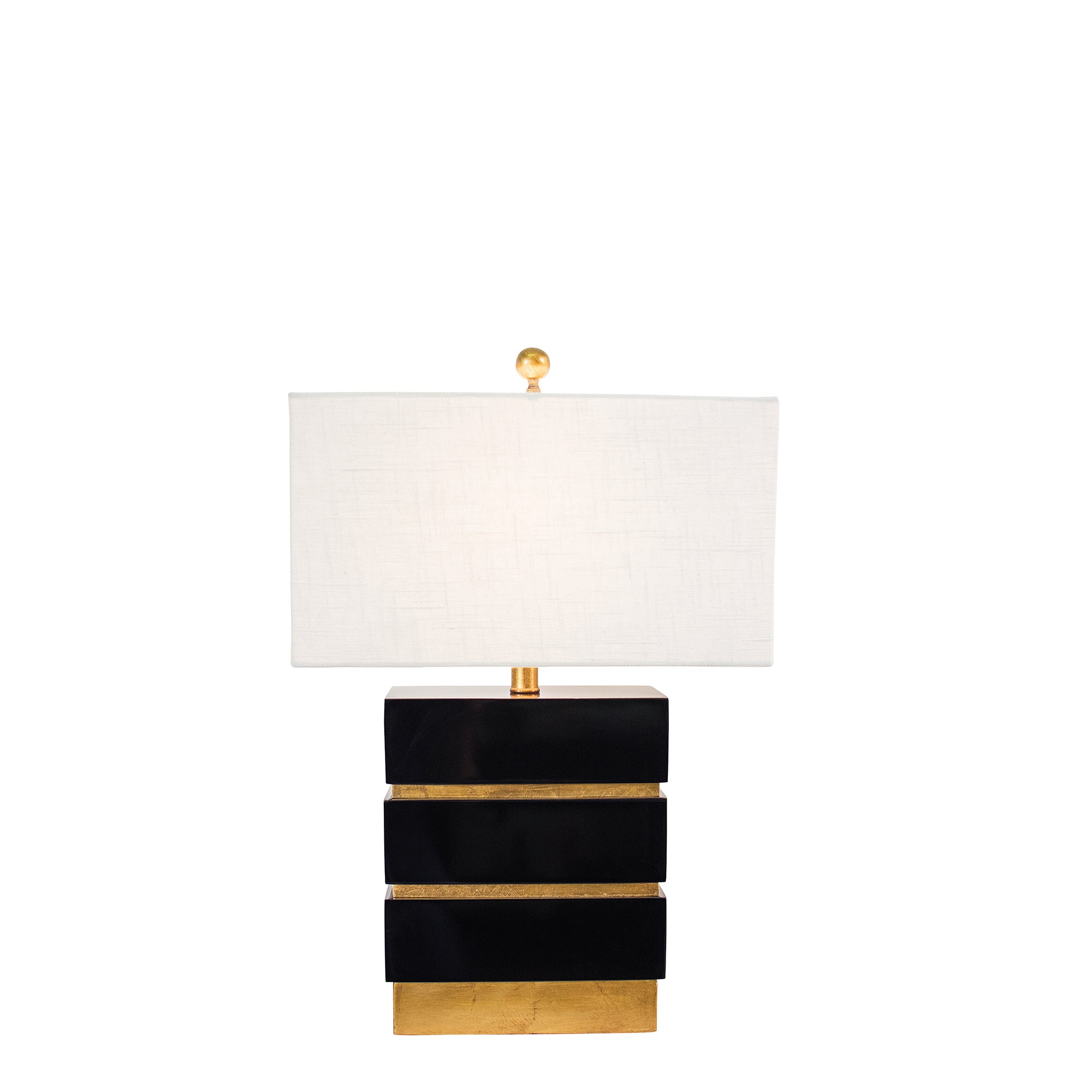 Couture San Simeon Table Lamp, Black