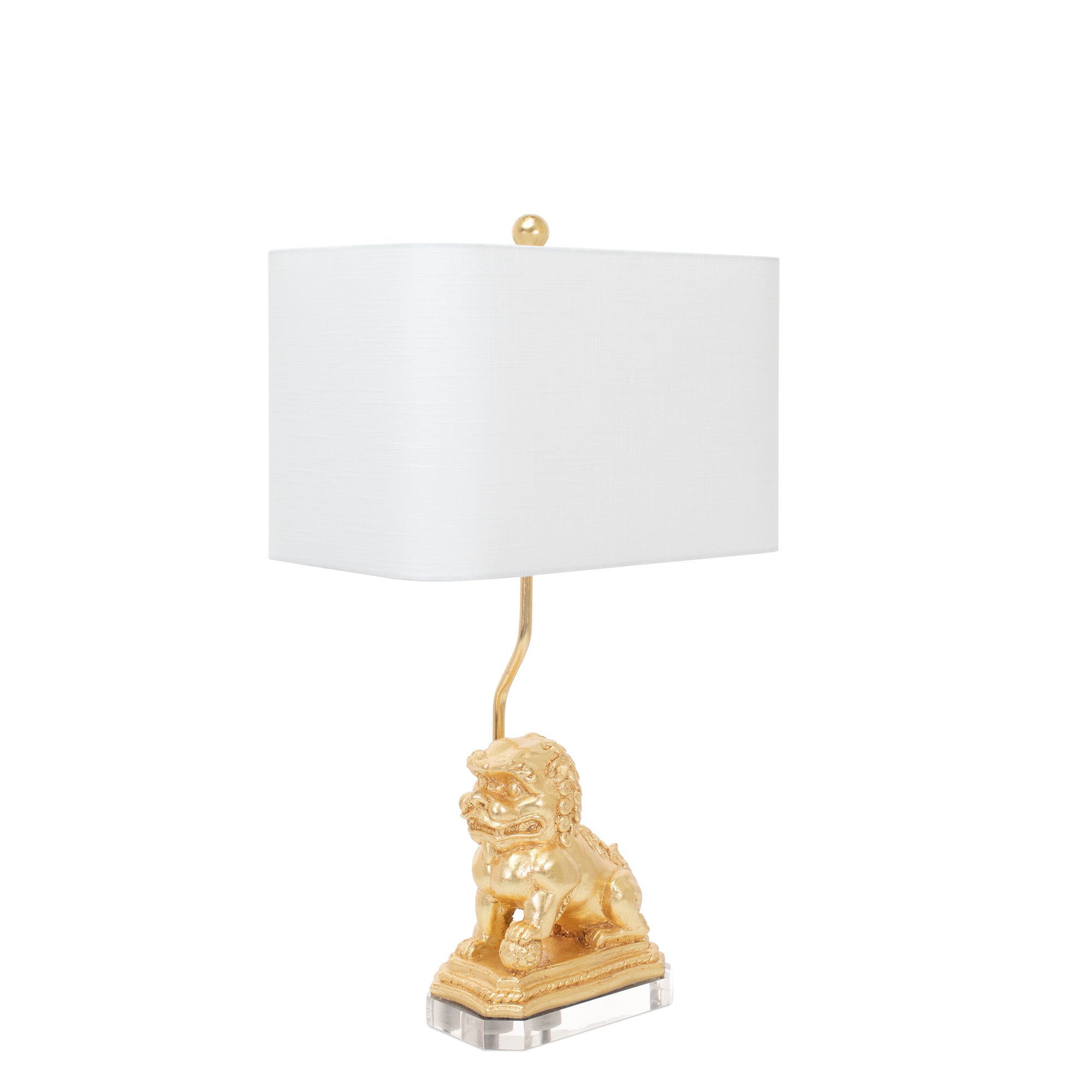 Couture Foo Dog Table Lamp