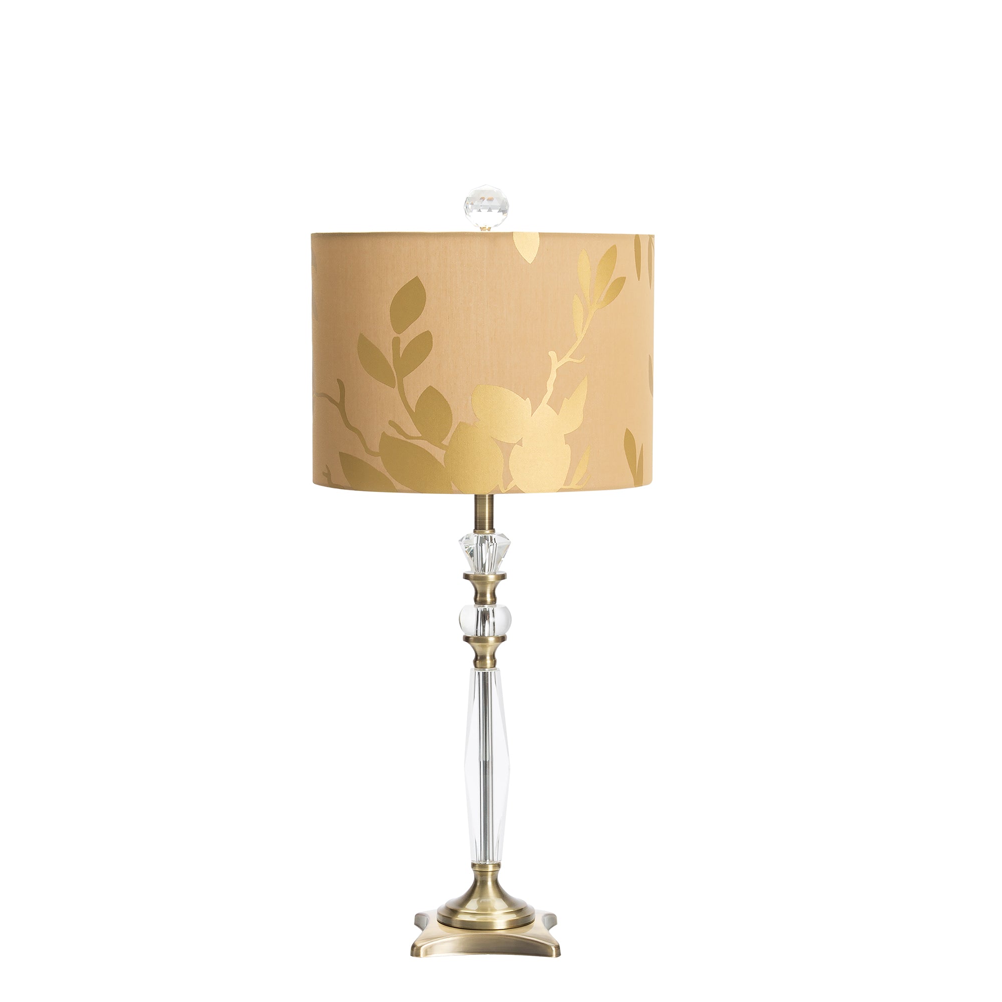 Couture Golden Leaf Table Lamp