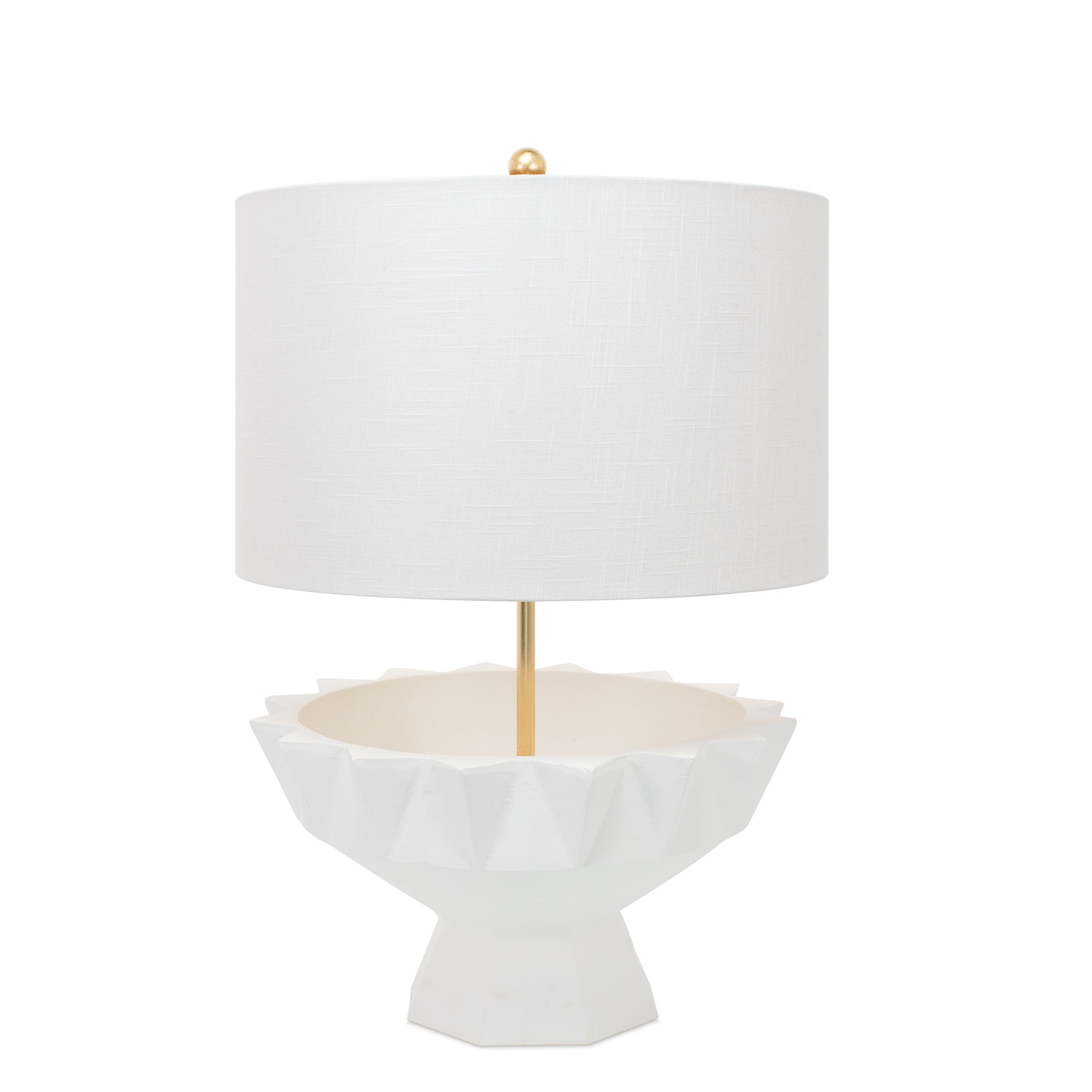 Couture Kubrick White Table Lamp