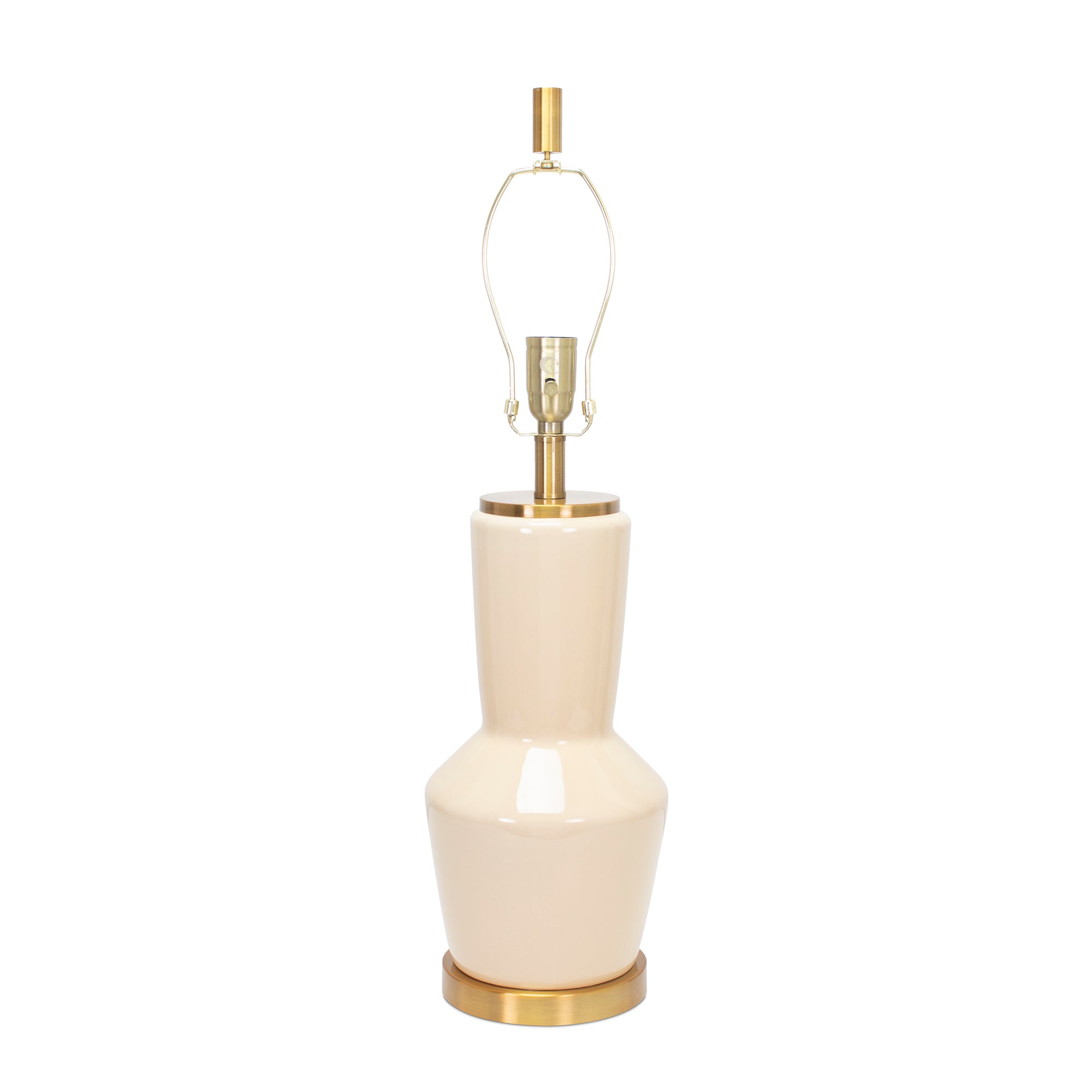 Couture Nachez Table Lamp - Cafe Cream