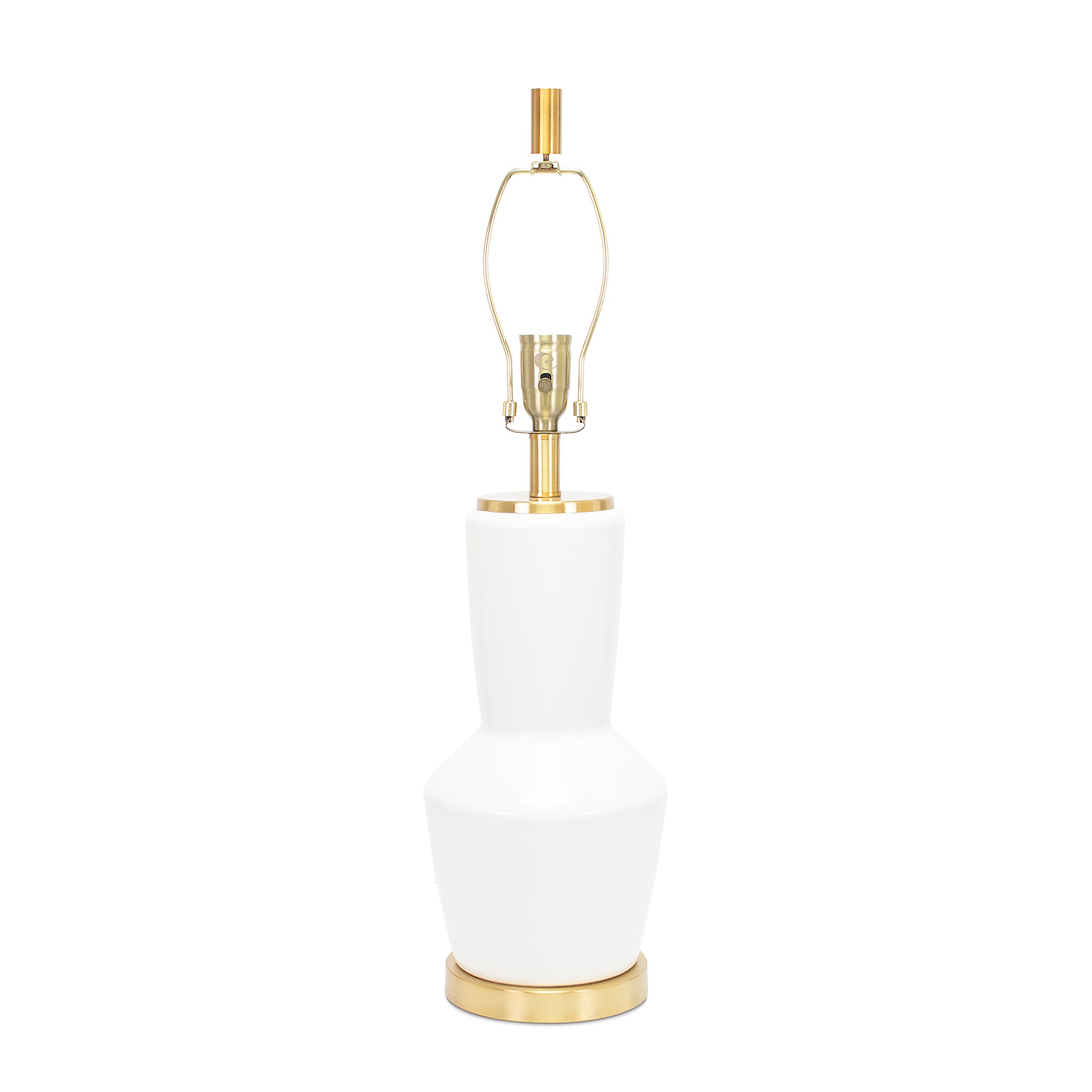 Couture Nachez Table Lamp - Matte White