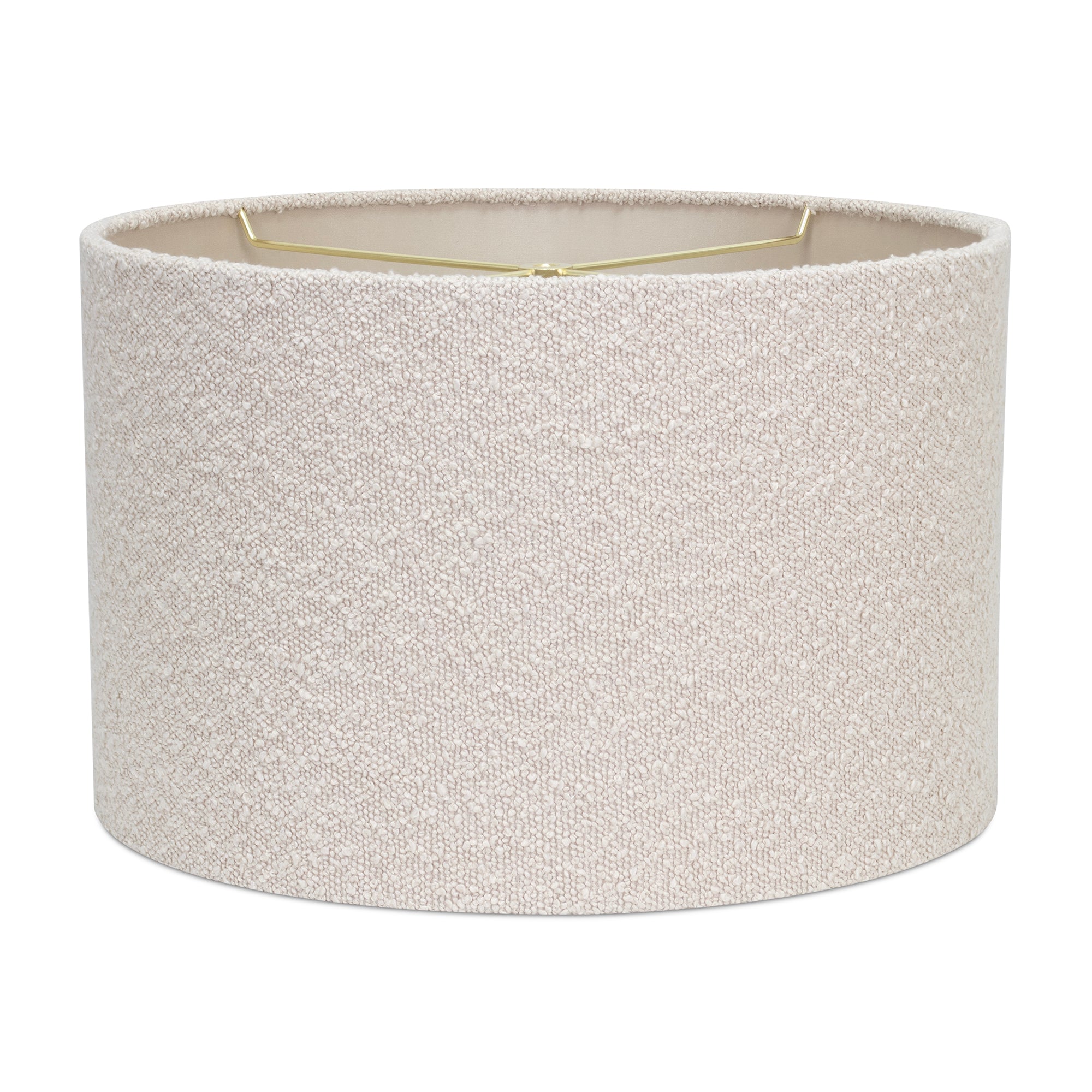 Couture 16x16x10"H Natural Tan Boucle Lamp Shade