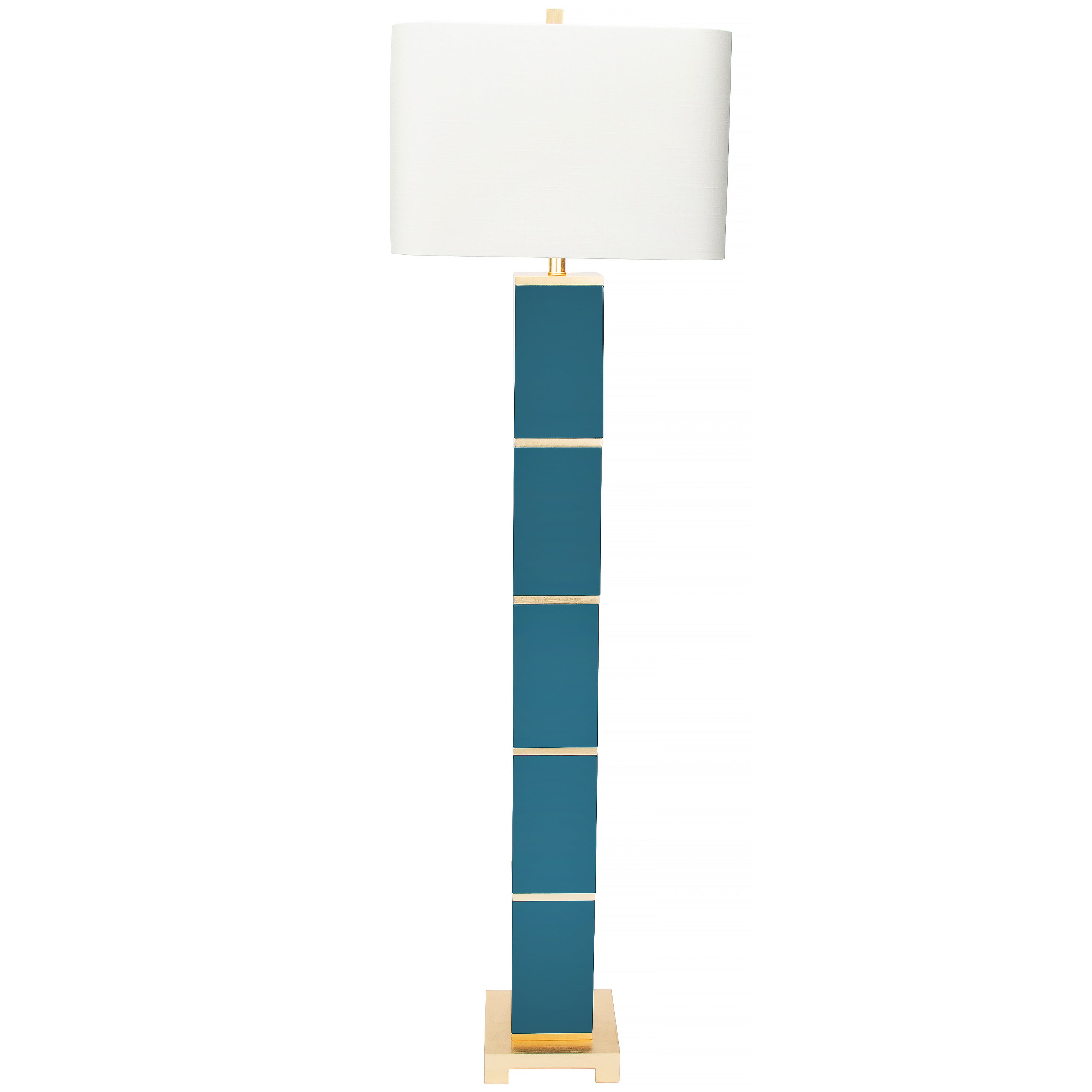Couture Peacock Floor Lamp