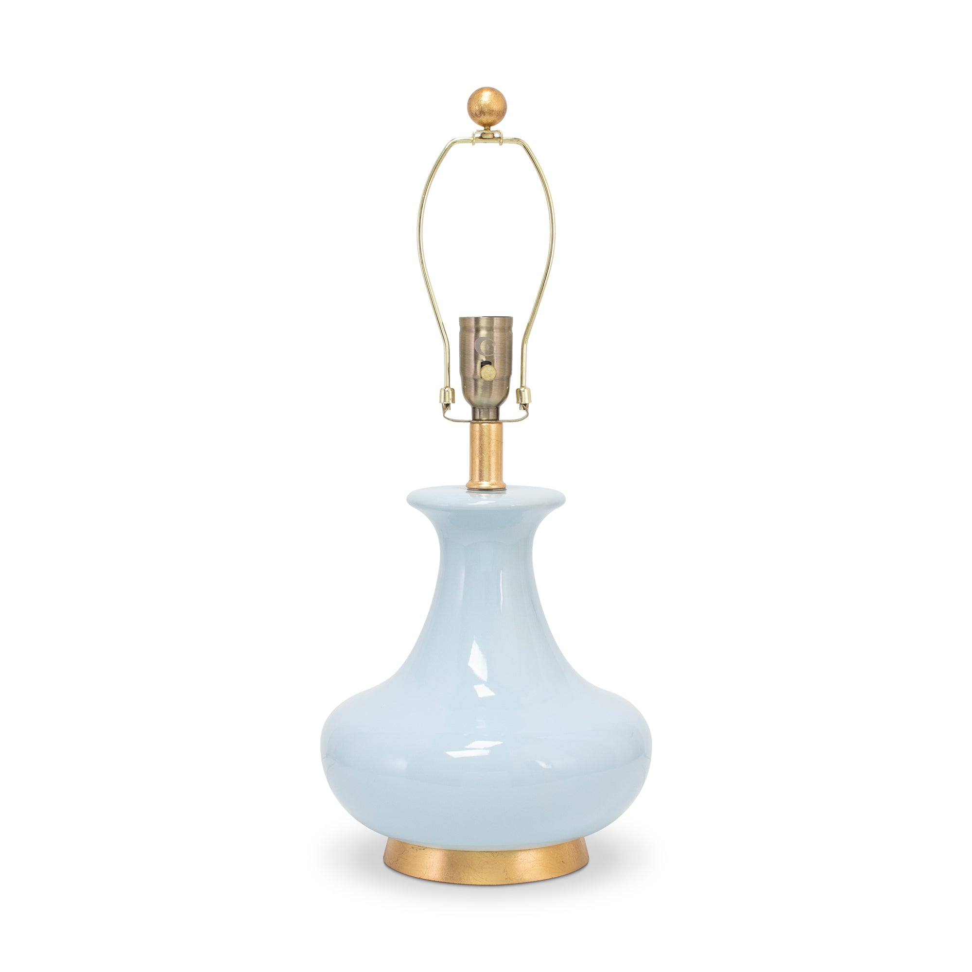 Couture Quinn Table Lamp- Light Blue
