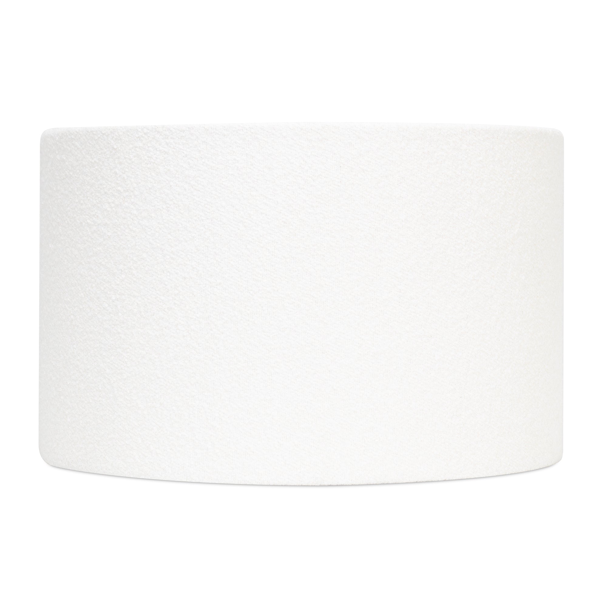 Couture 16 x 16 x 10"H White Boucle Lamp Shade