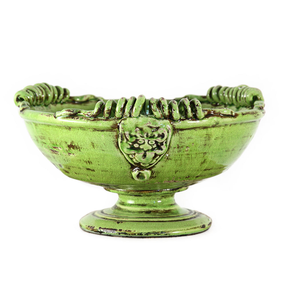 Green Pottery Jar