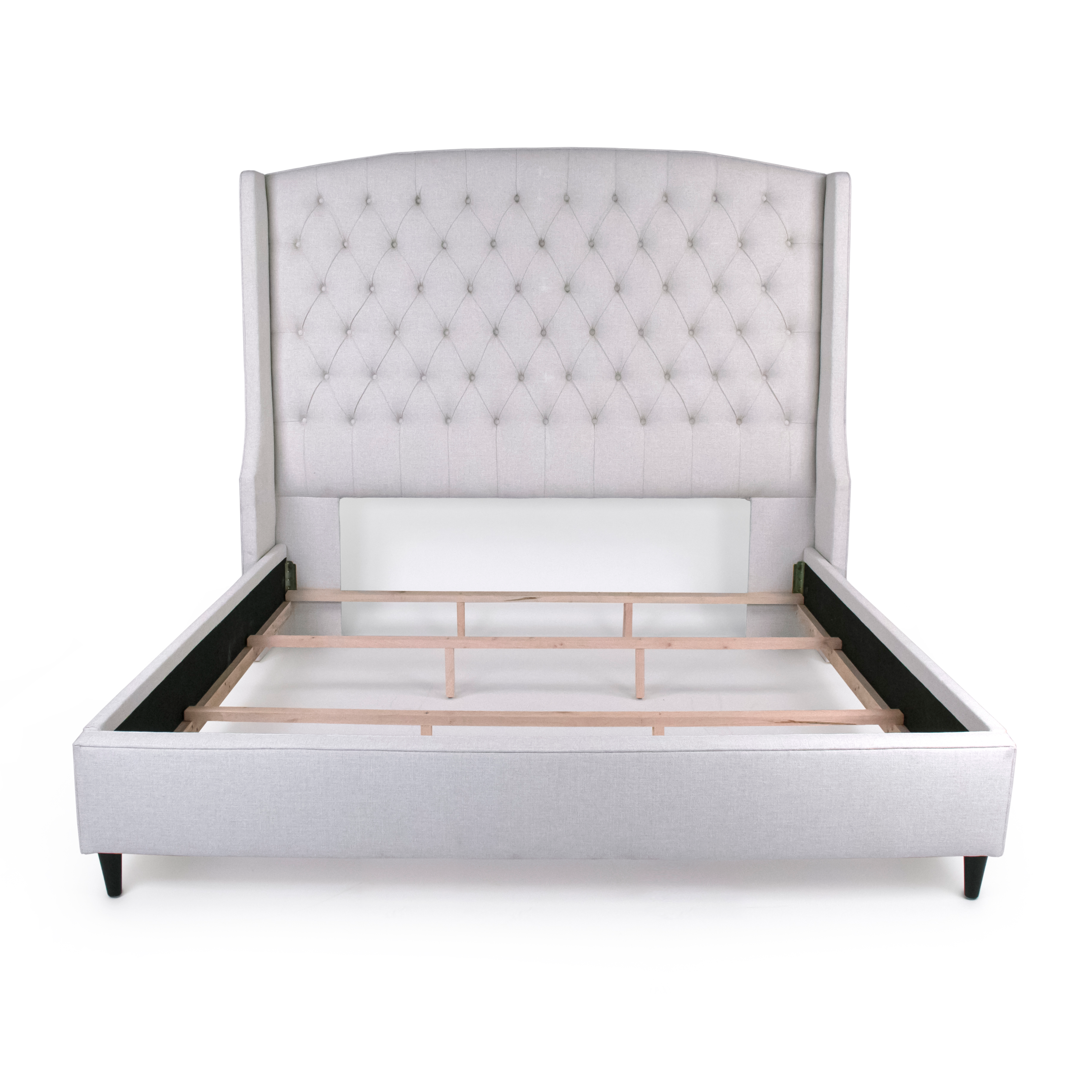 Wingback Tufted Bed