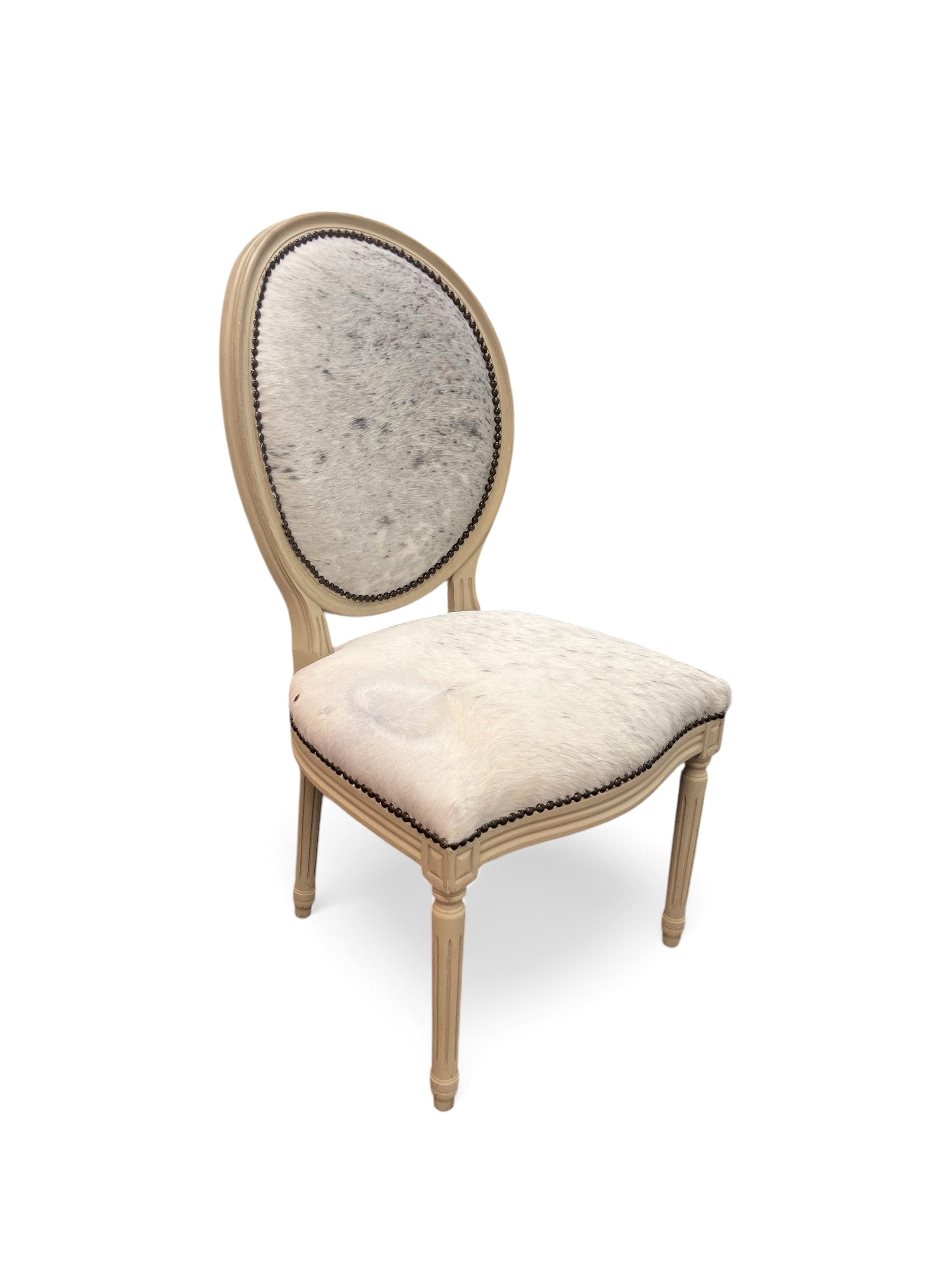 Medallion Cowhide Chair B004 257-1 SPBW