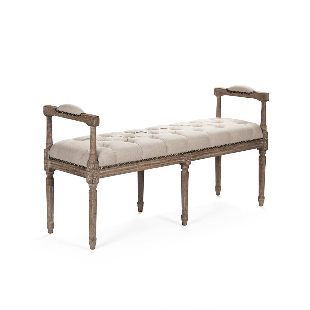 Nicolas Tufted Bench