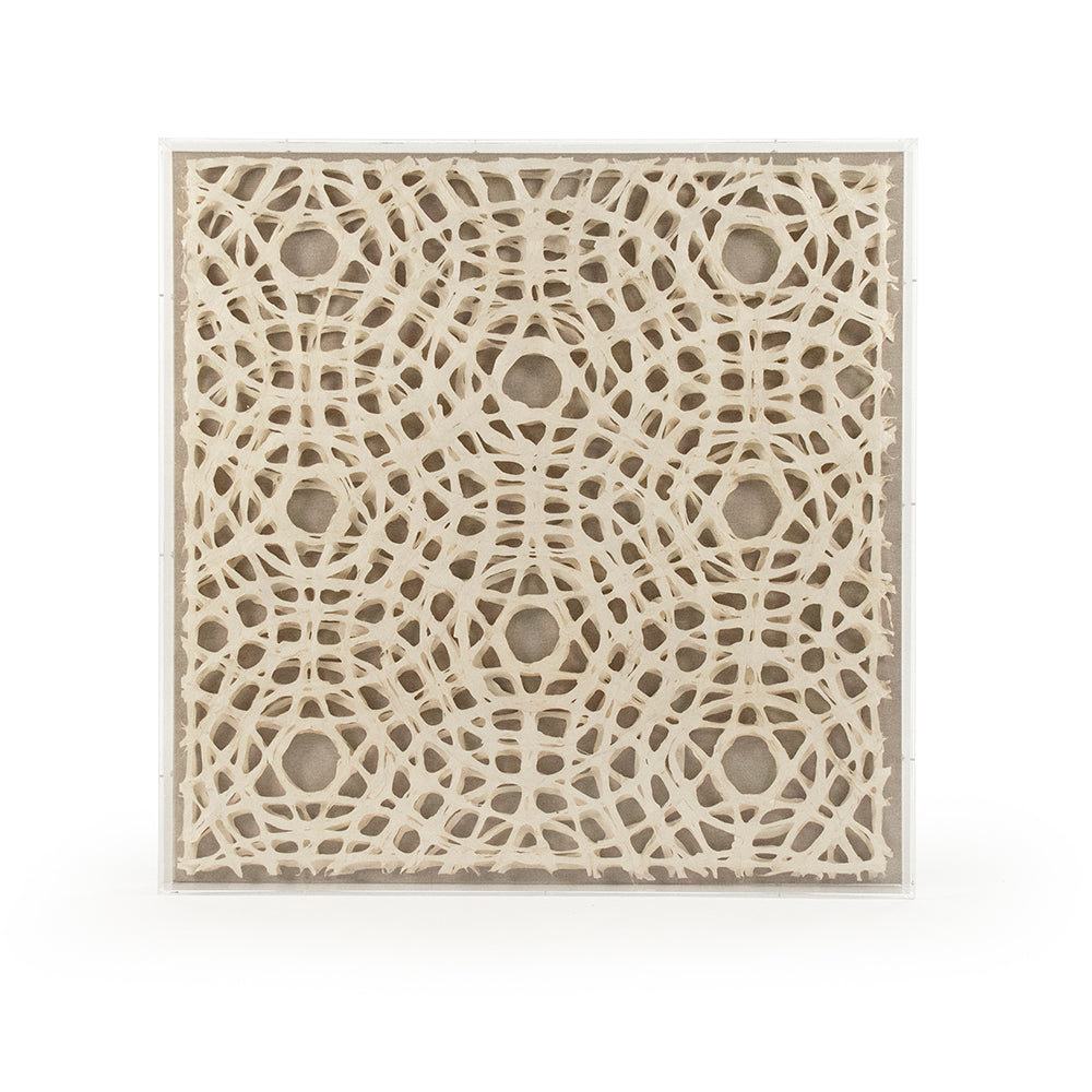 Abstract Paper Framed Art
