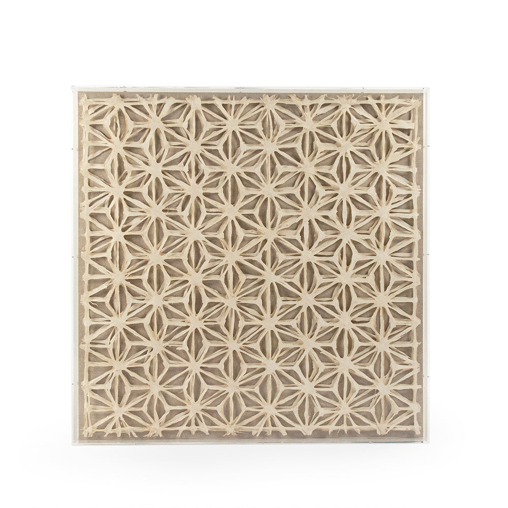Abstract Paper Framed Art