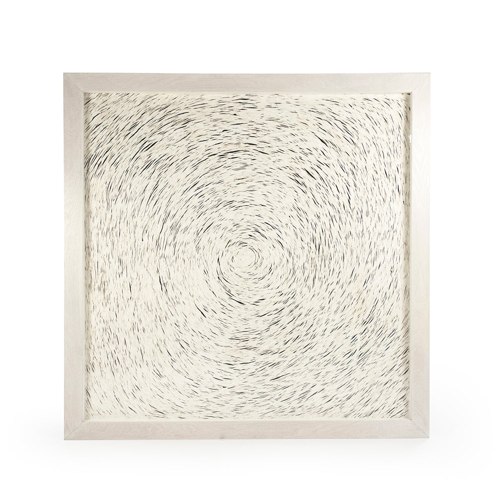 Abstract Paper Framed Art