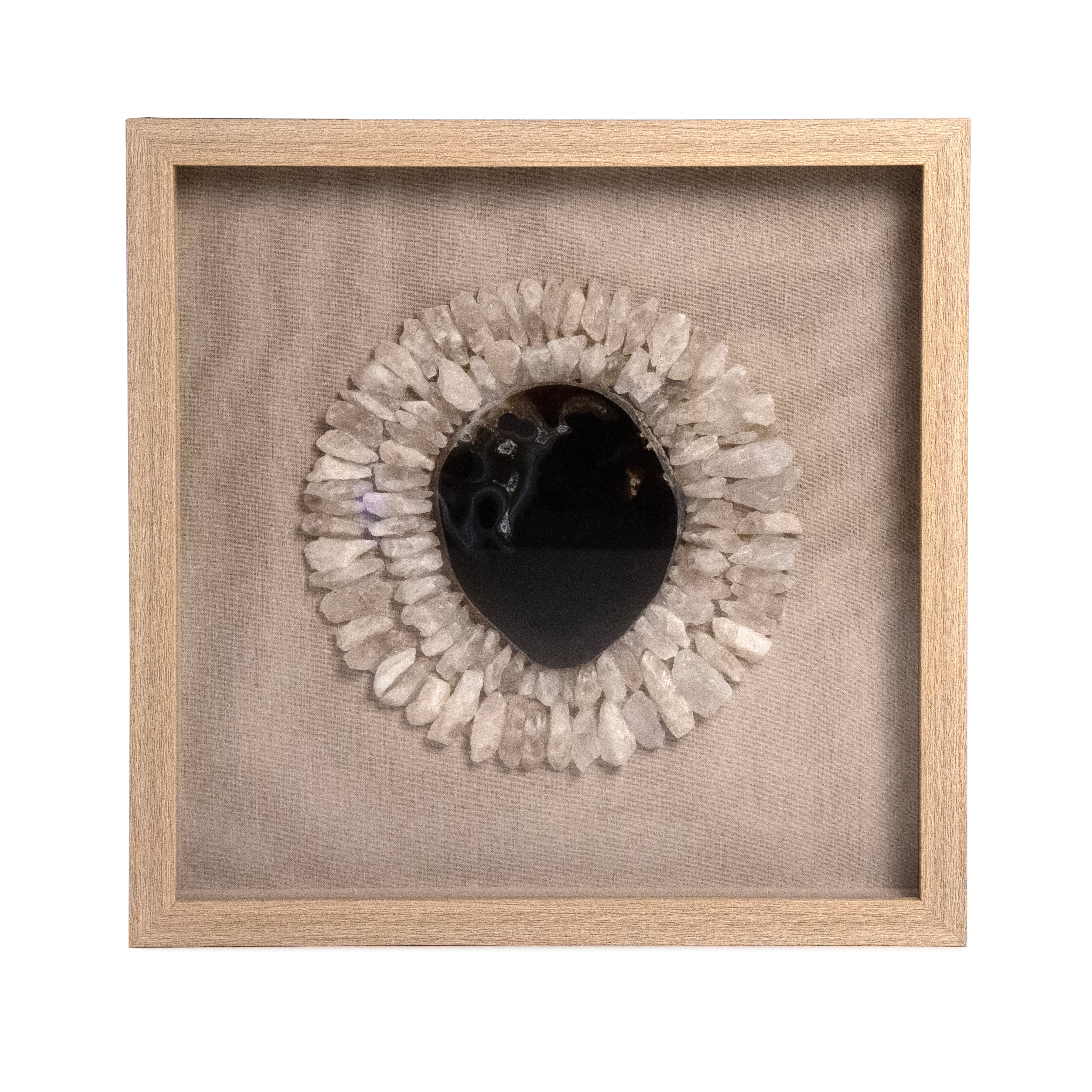 Agate Neutral Stone Wall Art