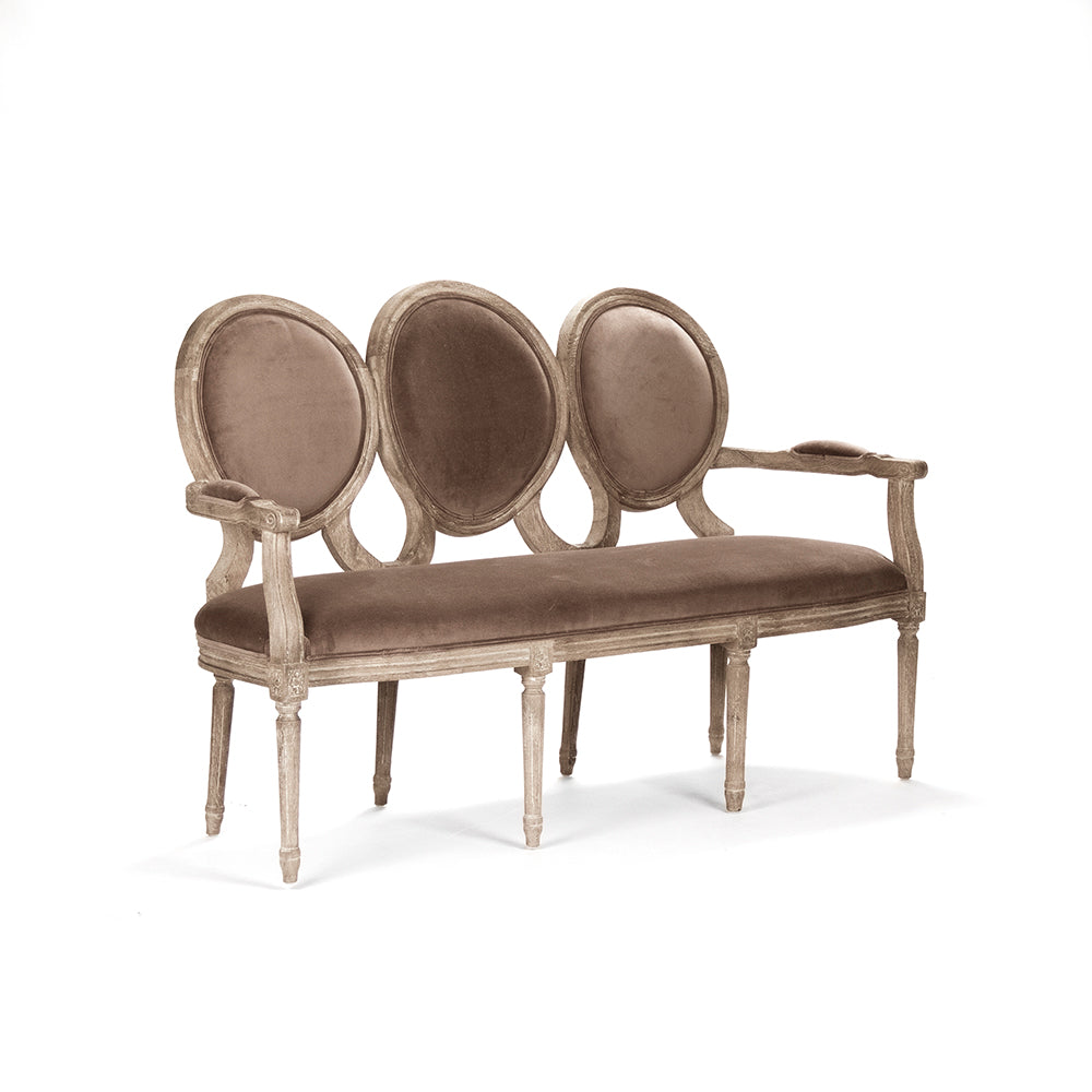 Medallion Settee