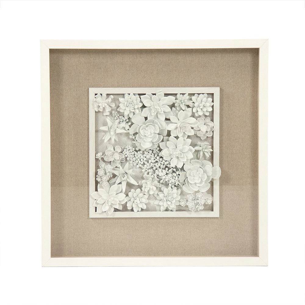 Abstract Ceramic Botanical Wall Art