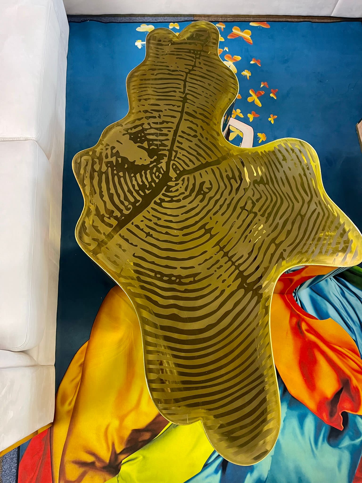 Abstract Shaped Coffee Table