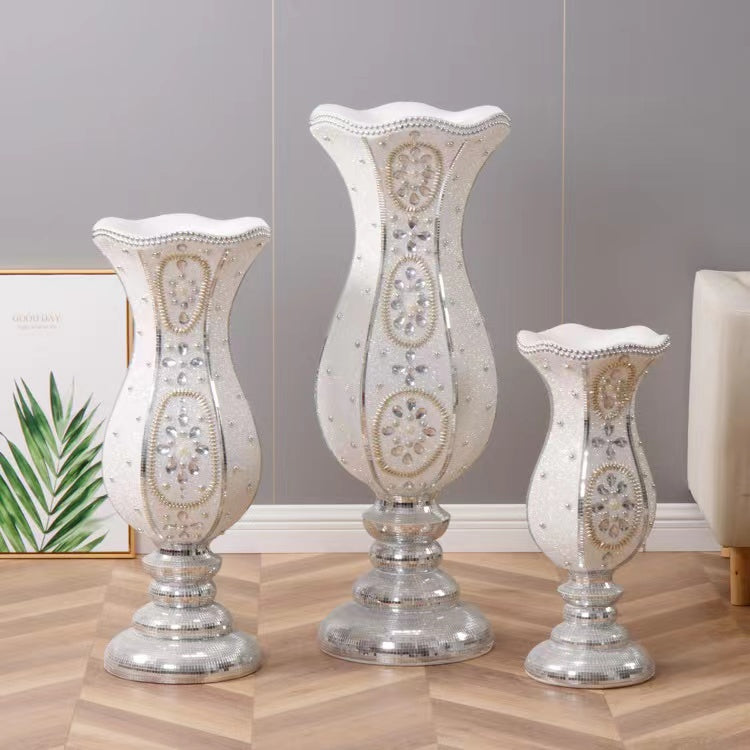 White Flower Vase Decor
