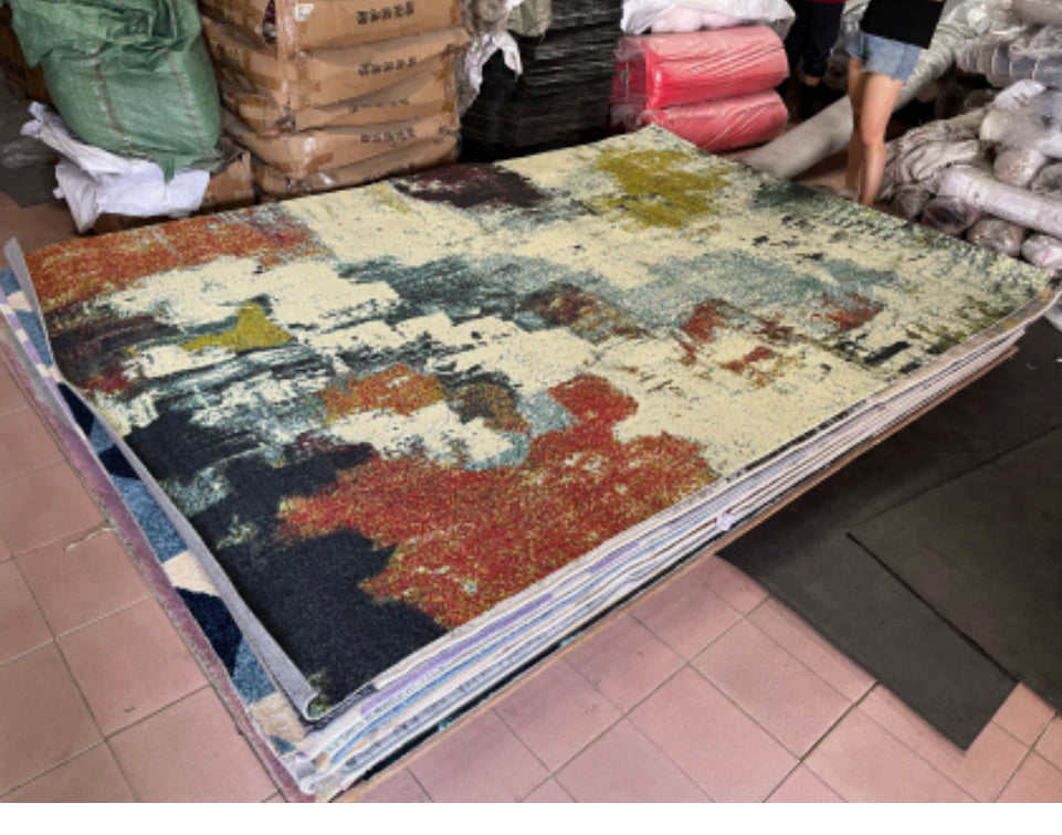 Multicolored Turkish Rug