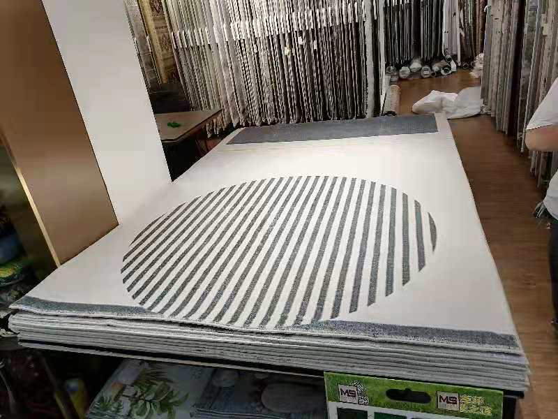 White and Grey Turkish Rug